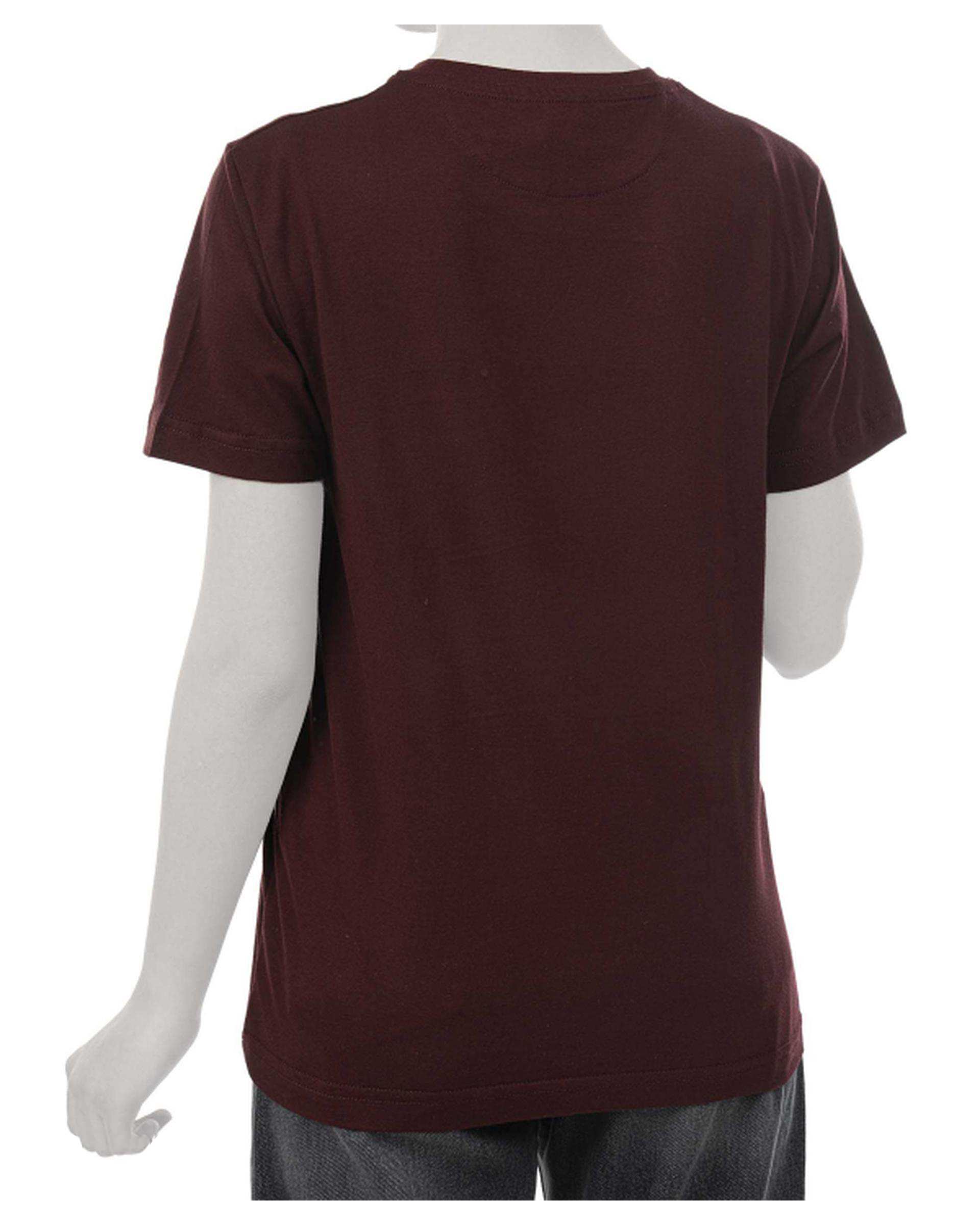 تی شرت زنانه زرشکی سوپردرای Superdry کد W10S52102N