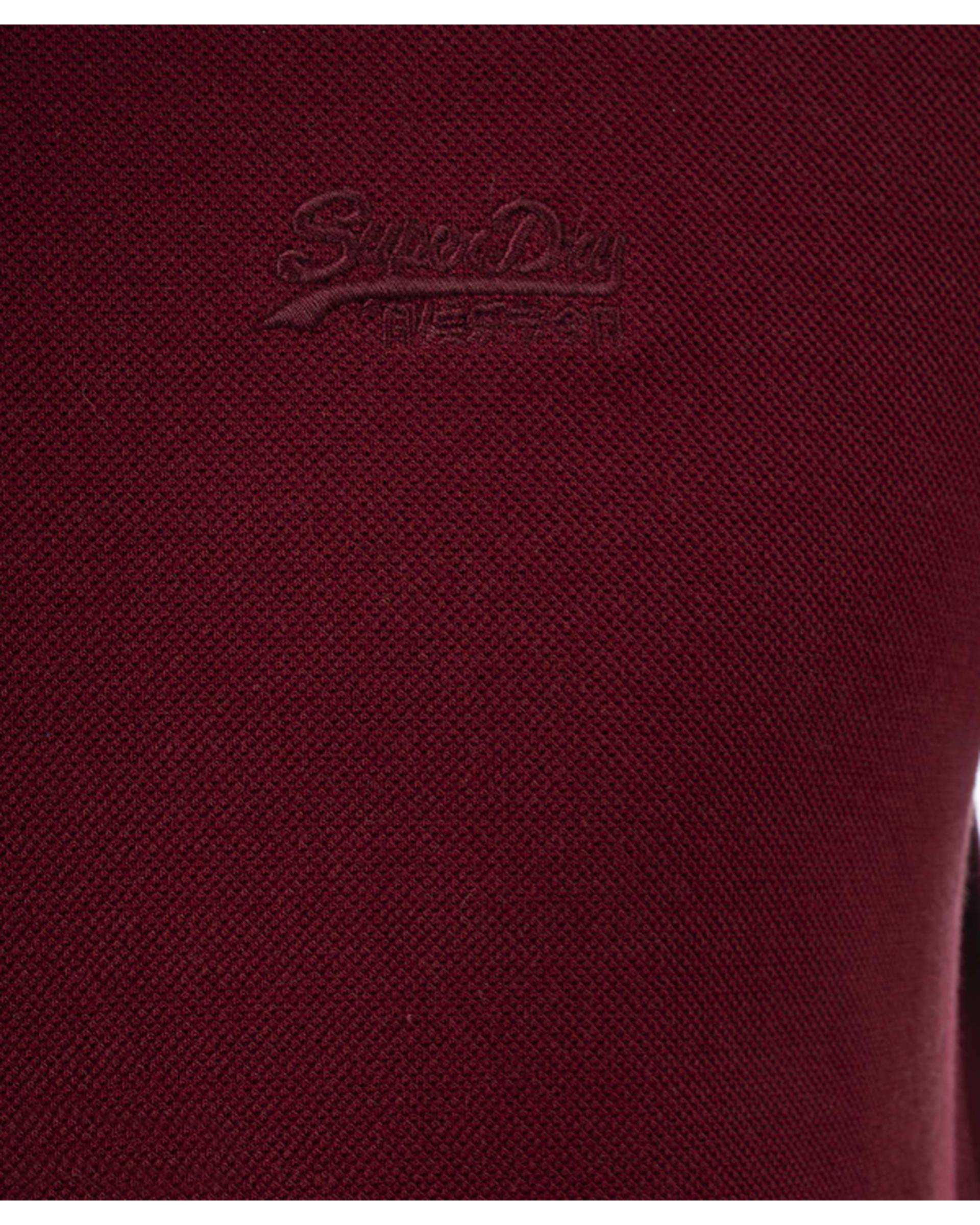پولوشرت مردانه قرمز تیره سوپردرای Superdry کد M11S52101N