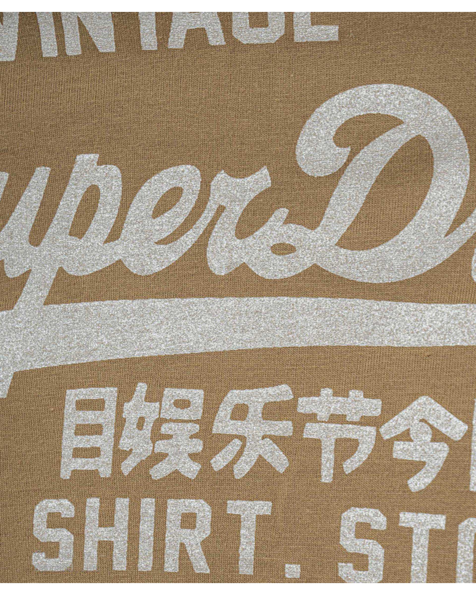 تی شرت زنانه کرم سوپردرای Superdry کد W10S52101N