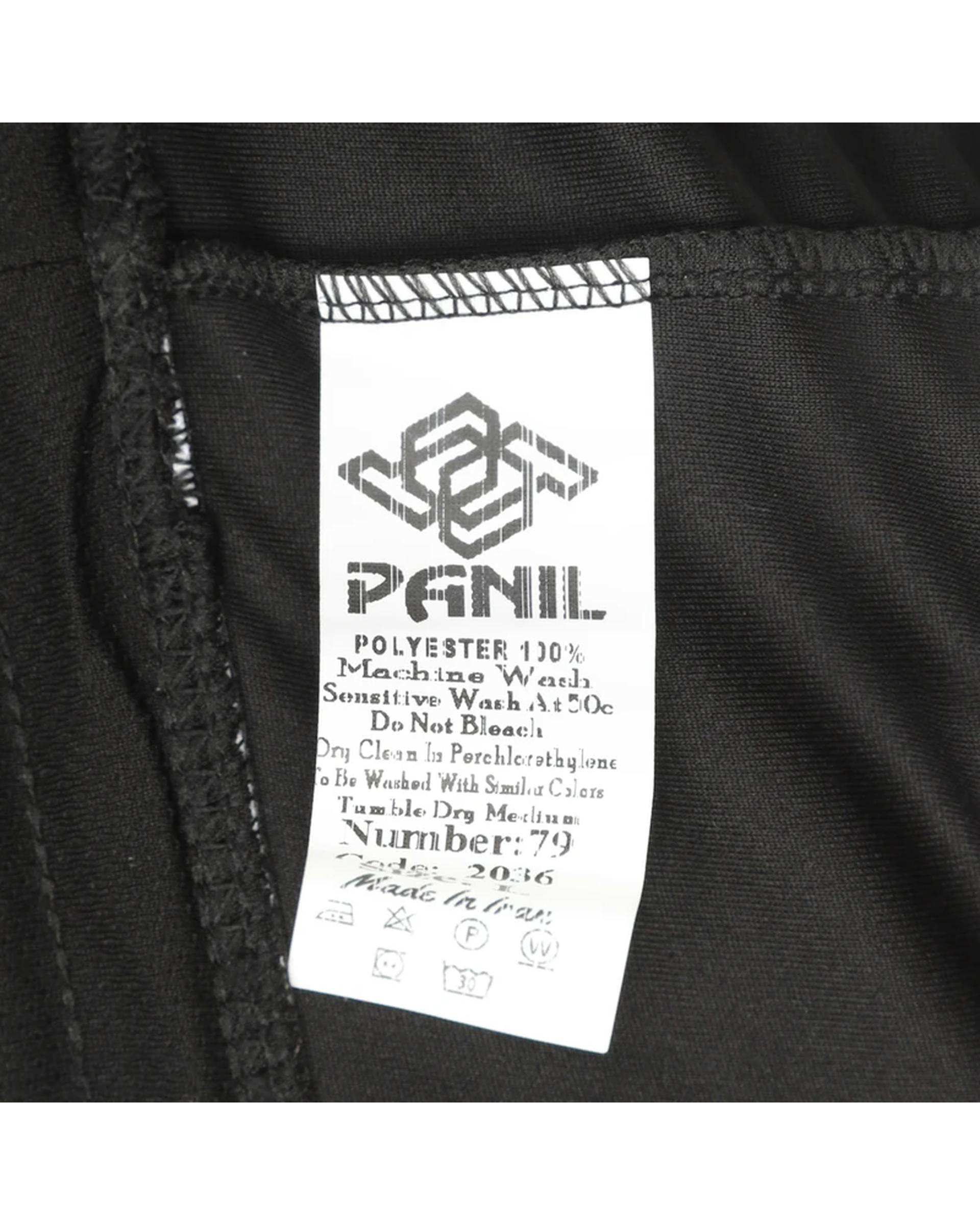 ست تی شرت و شلوارک ورزشی مردانه مشکی پانیل Panil مدل داوری 2036BK