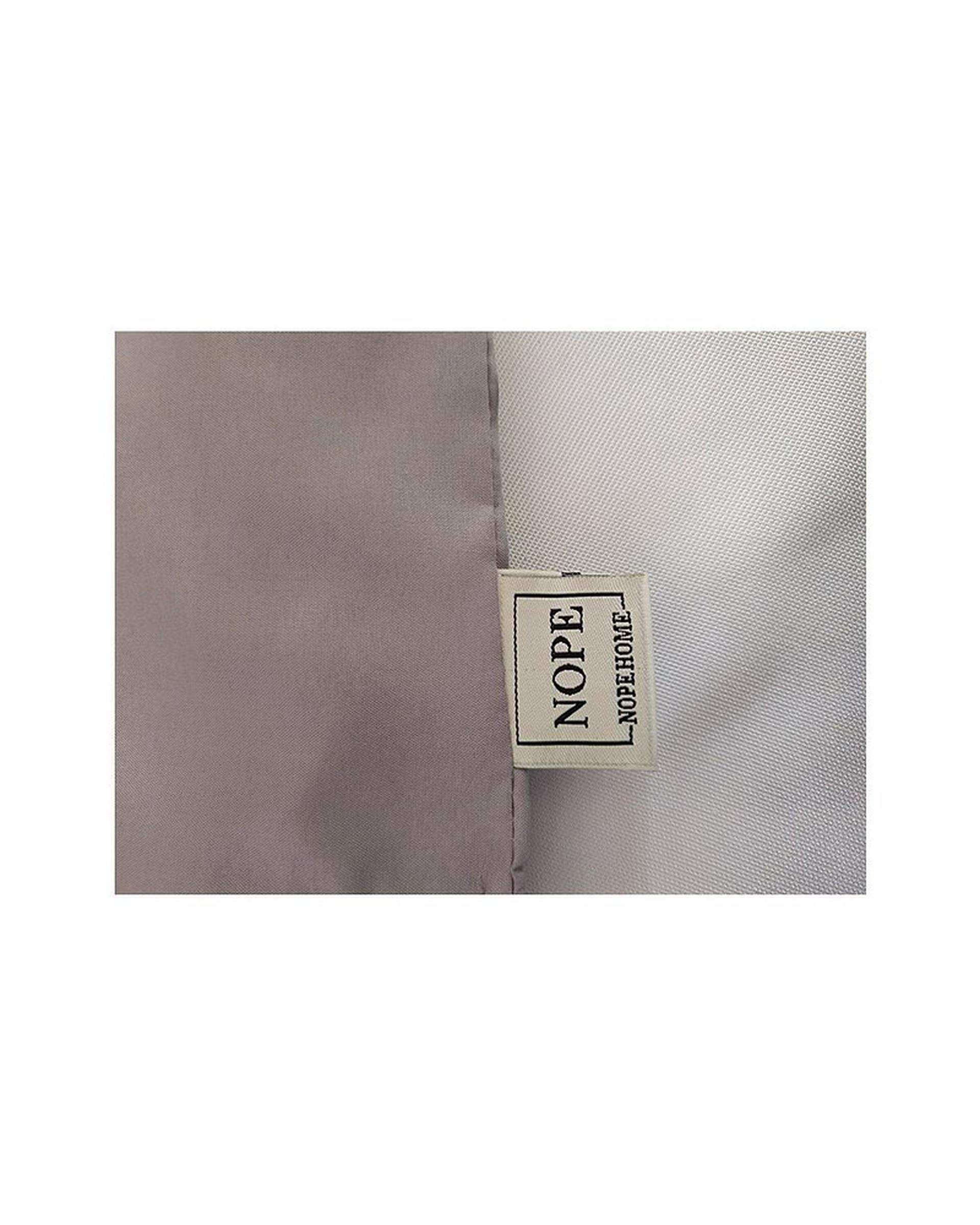 سرویس لحاف روتختی مینیمال کتان مخمل یک نفره 5 تکه سبز تیره نوپه هوم Nopehome طرح مربع کد MKK25