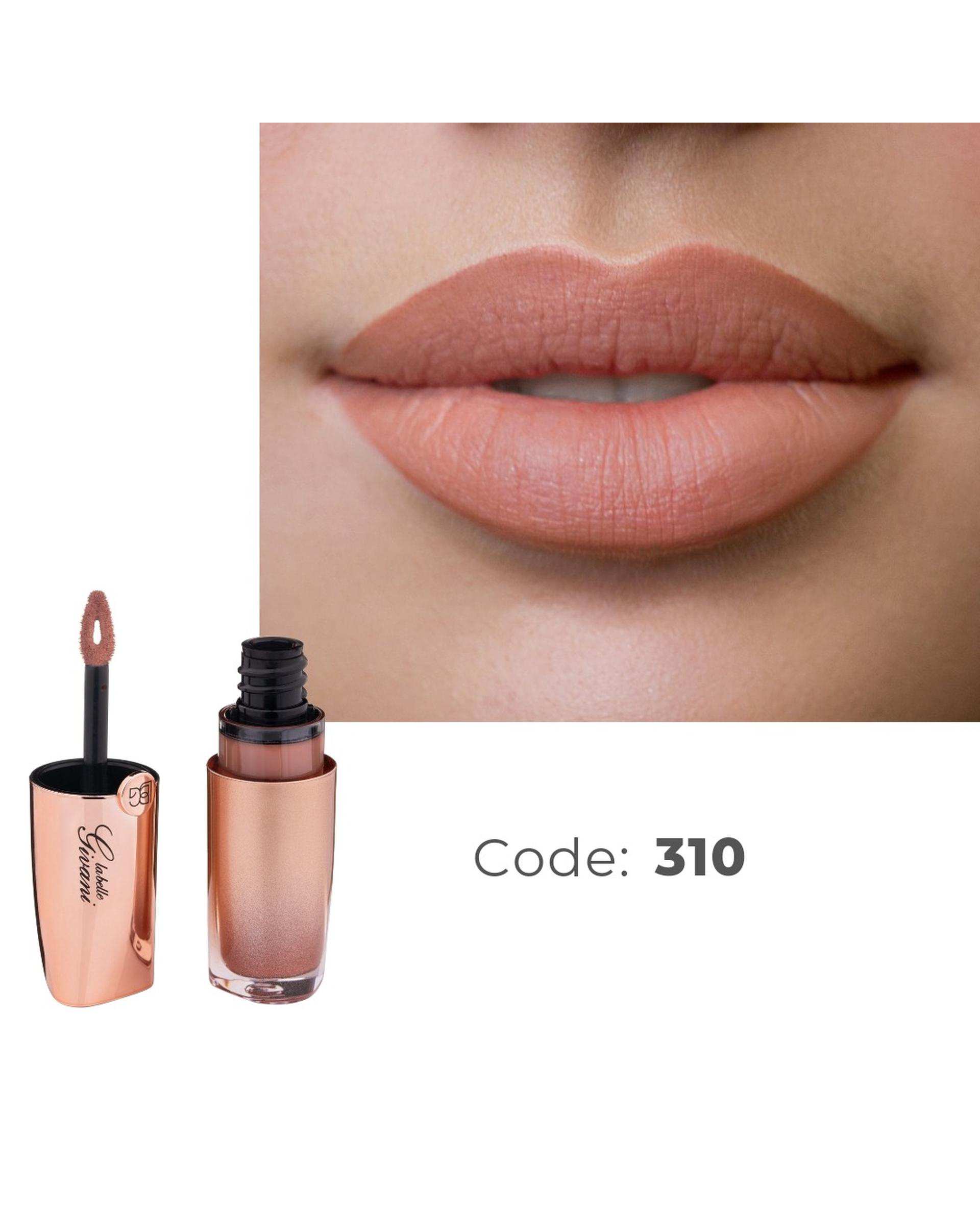 رژ لب مایع لابلا جیوانی La Belle Givani شماره 310 حجم 6ml