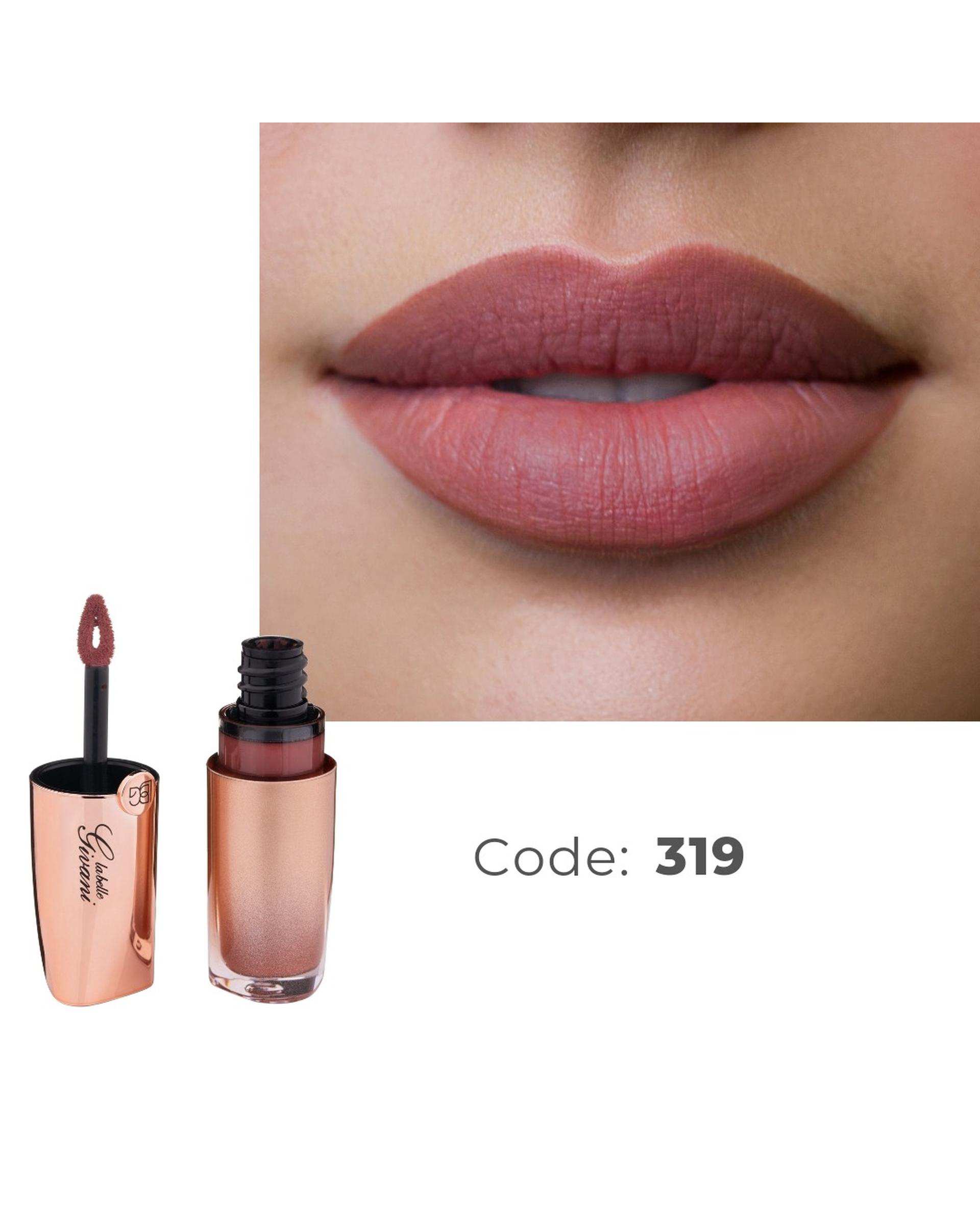 رژ لب مایع لابلا جیوانی La Belle Givani شماره 319 حجم 6ml