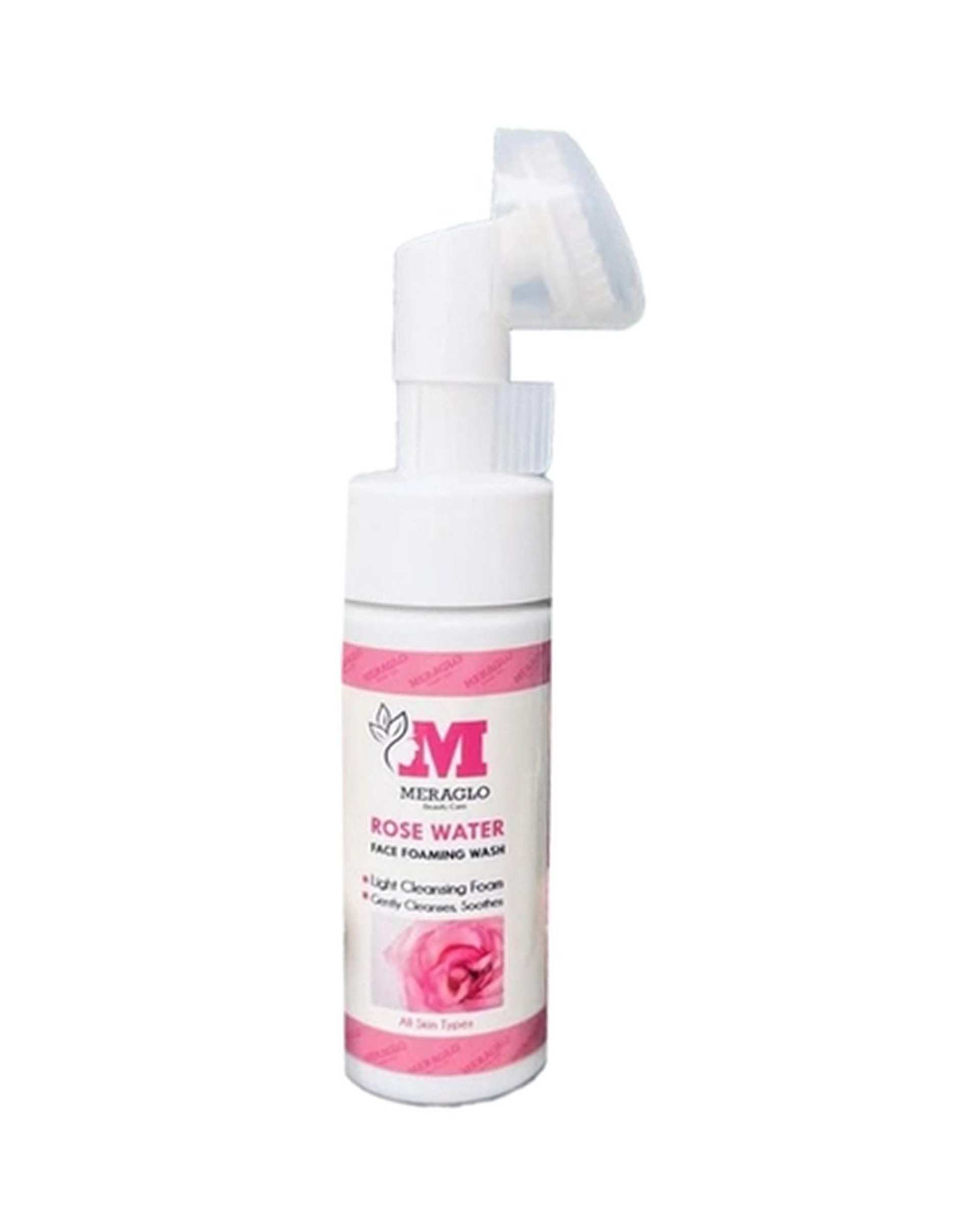 فوم شستشوی صورت مراگلو Meraglo حاوی عصاره گل رز حجم 150ml