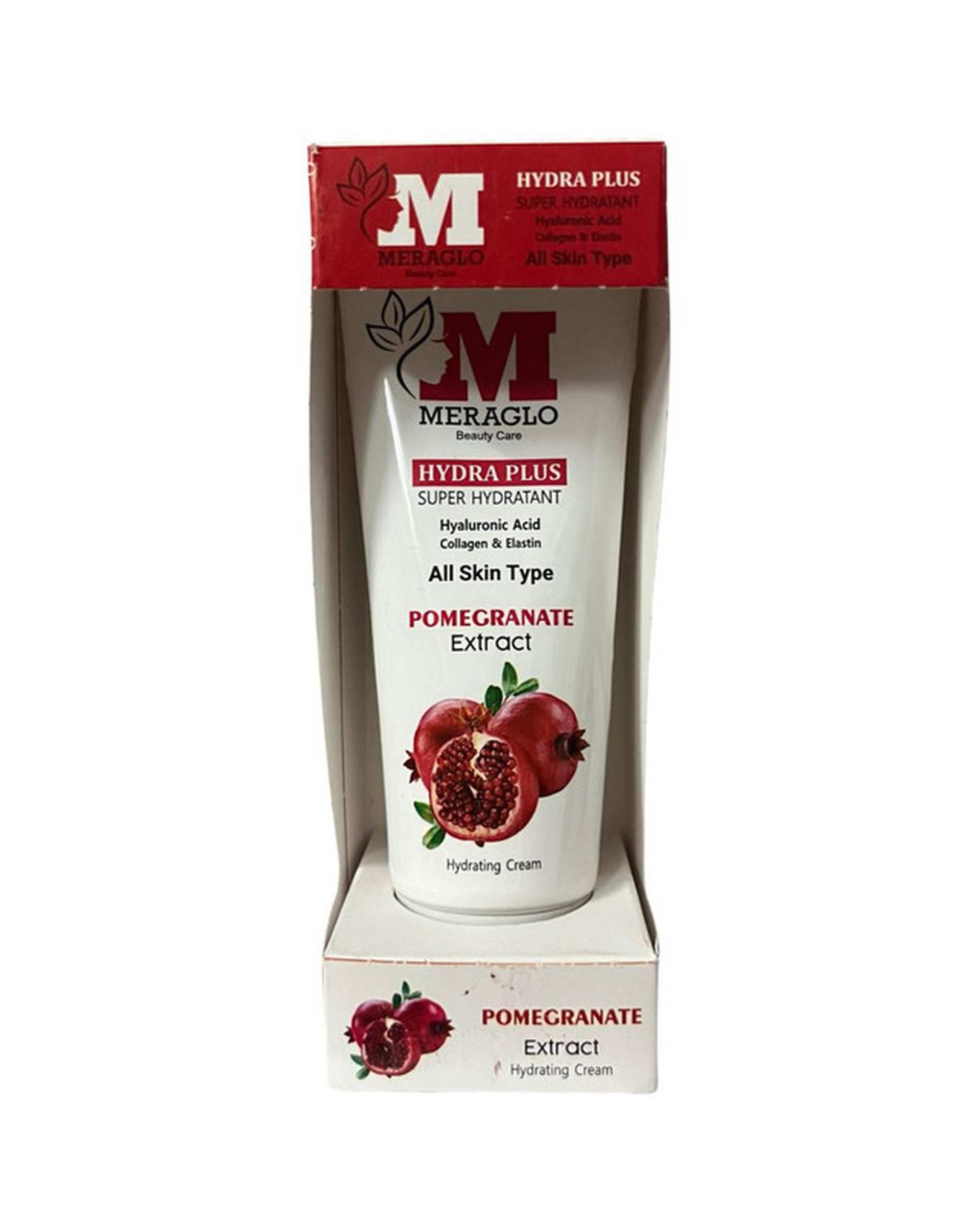 کرم مرطوب کننده دست و صورت مراگلو Meraglo مناسب انواع پوست حاوی عصاره انار 75ml