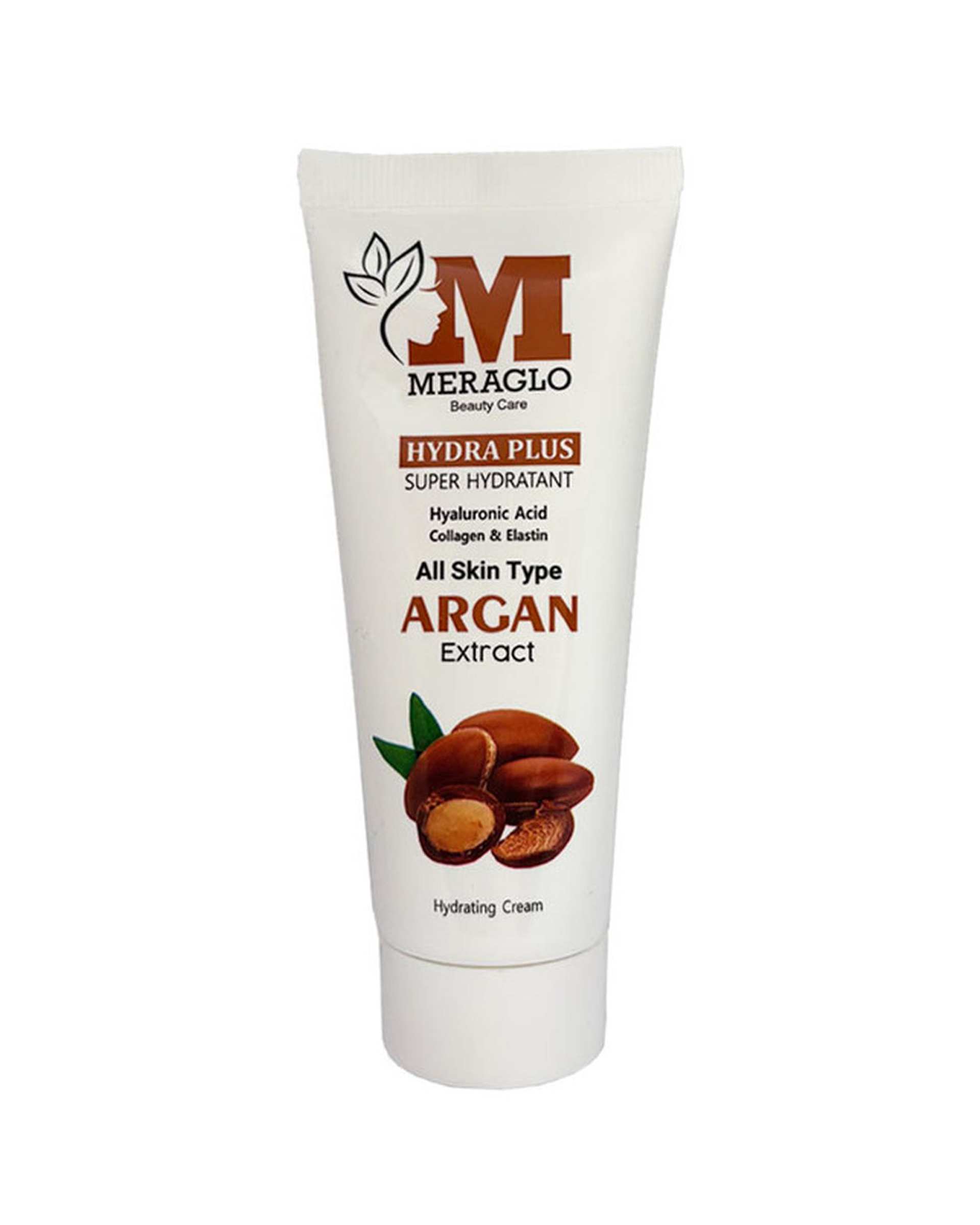 کرم مرطوب کننده دست و صورت مراگلو Meraglo مناسب انواع پوست حاوی روغن آرگان 75ml