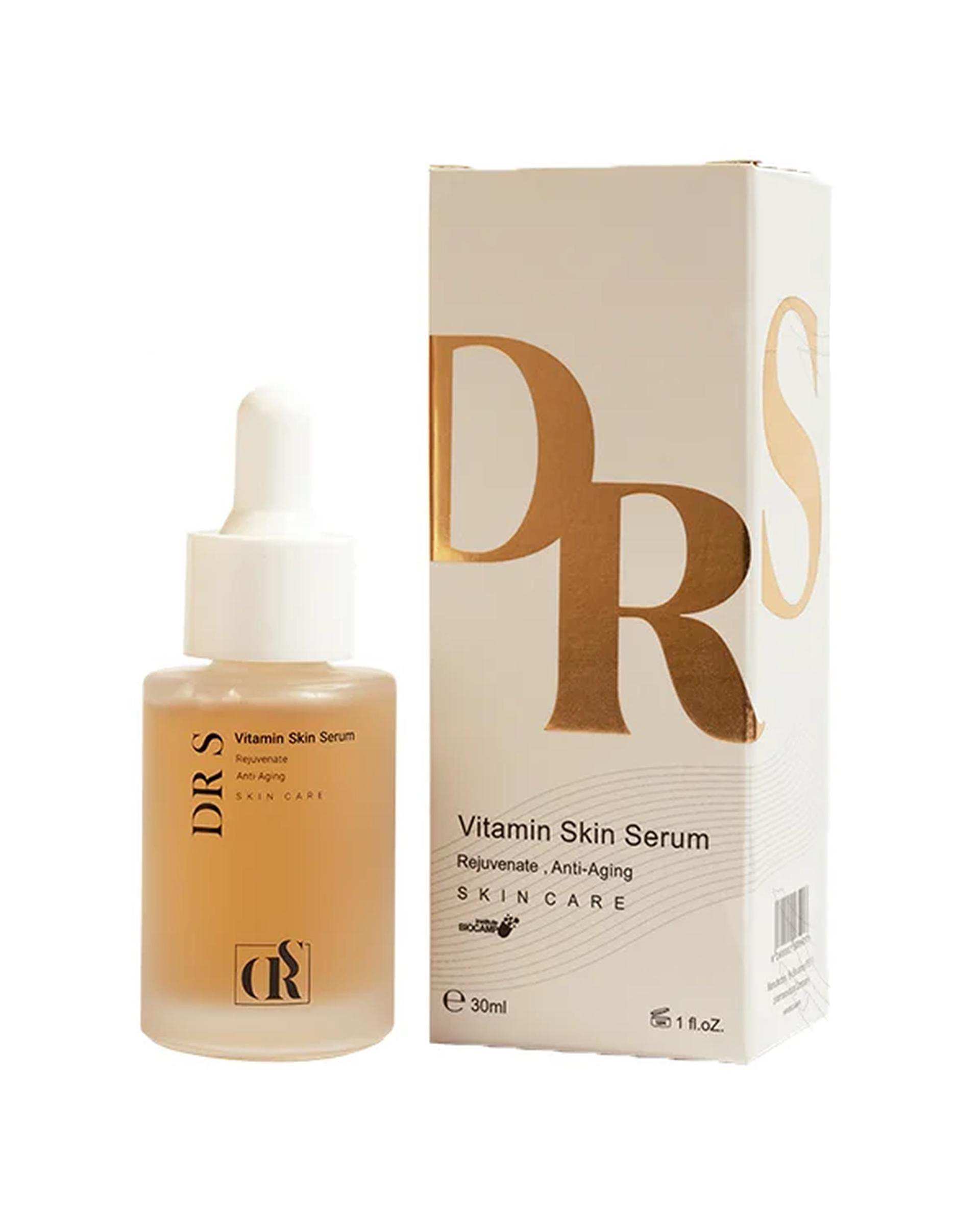 سرم ویتامینه و جوانساز صورت دکتر اس Dr S حاوی ترکیبات مغذی و ویتامین ضروری 30ml