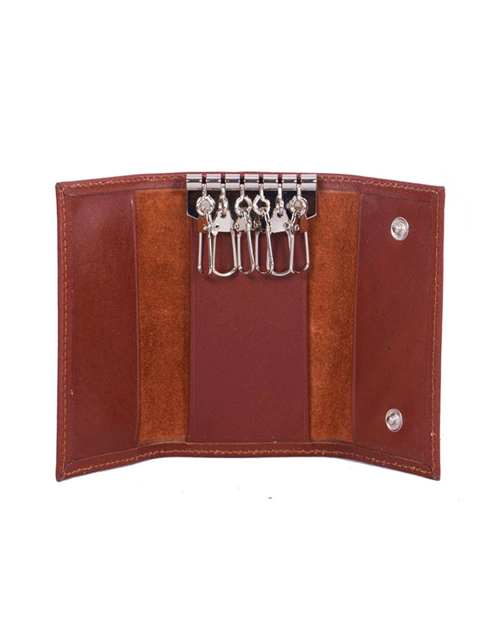 ست هدیه چرم مردانه عسلی چرم بارز Charm Barez کد DS1.1newBOX