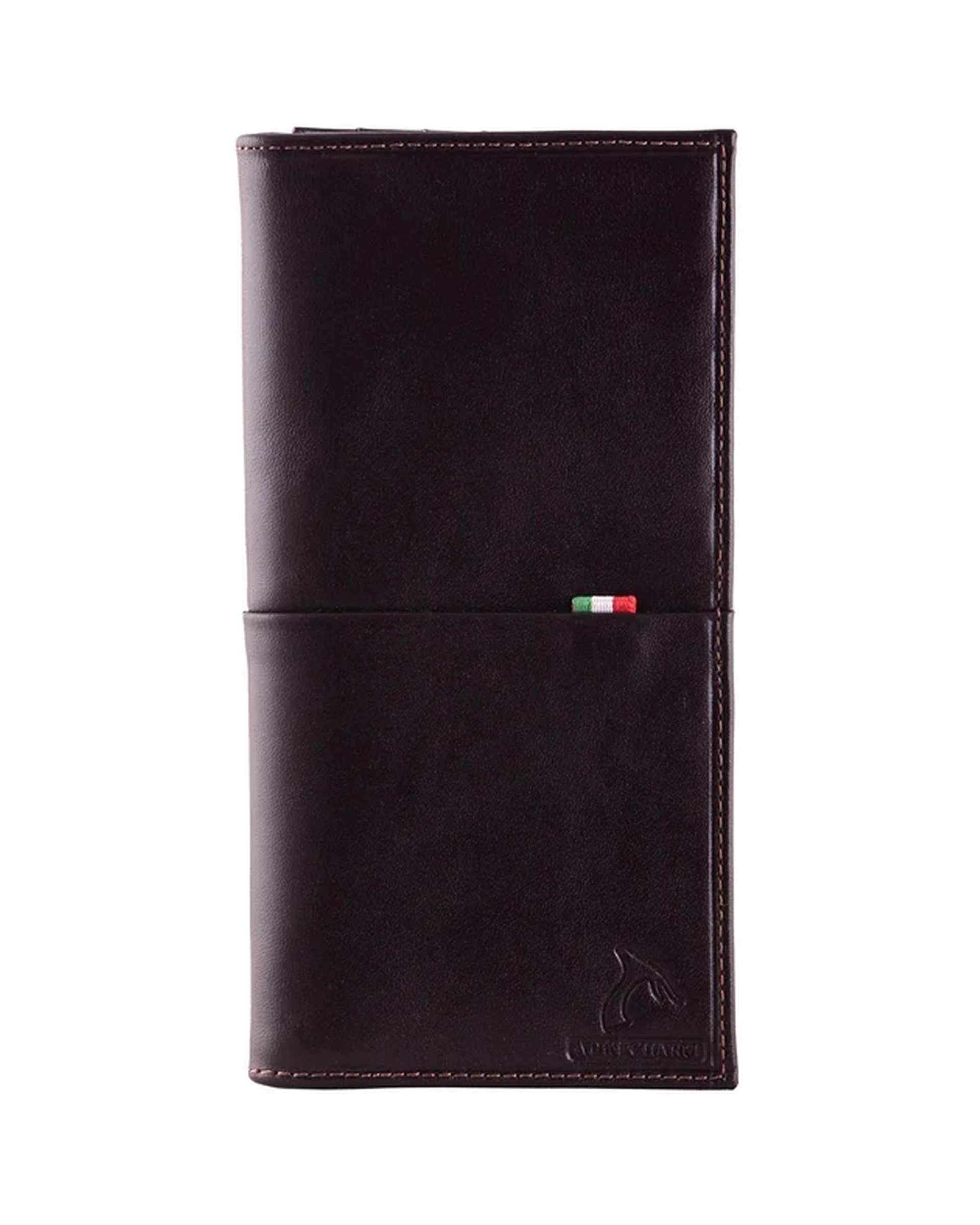 ست هدیه چرم مردانه قهوه ای چرم بارز کد DS55