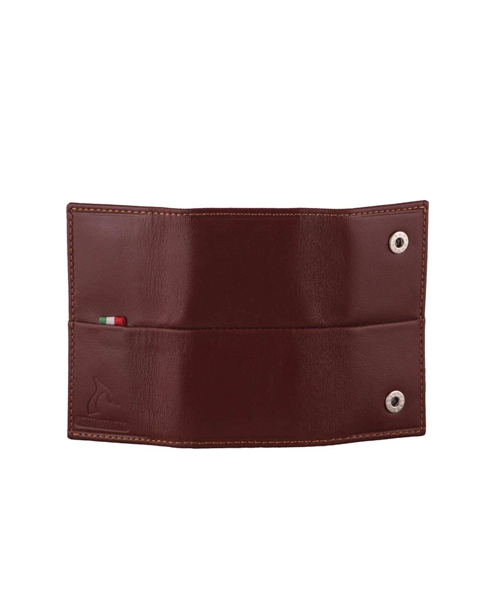 ست هدیه چرم مردانه عسلی چرم بارز Charm Barez کد DS55HB