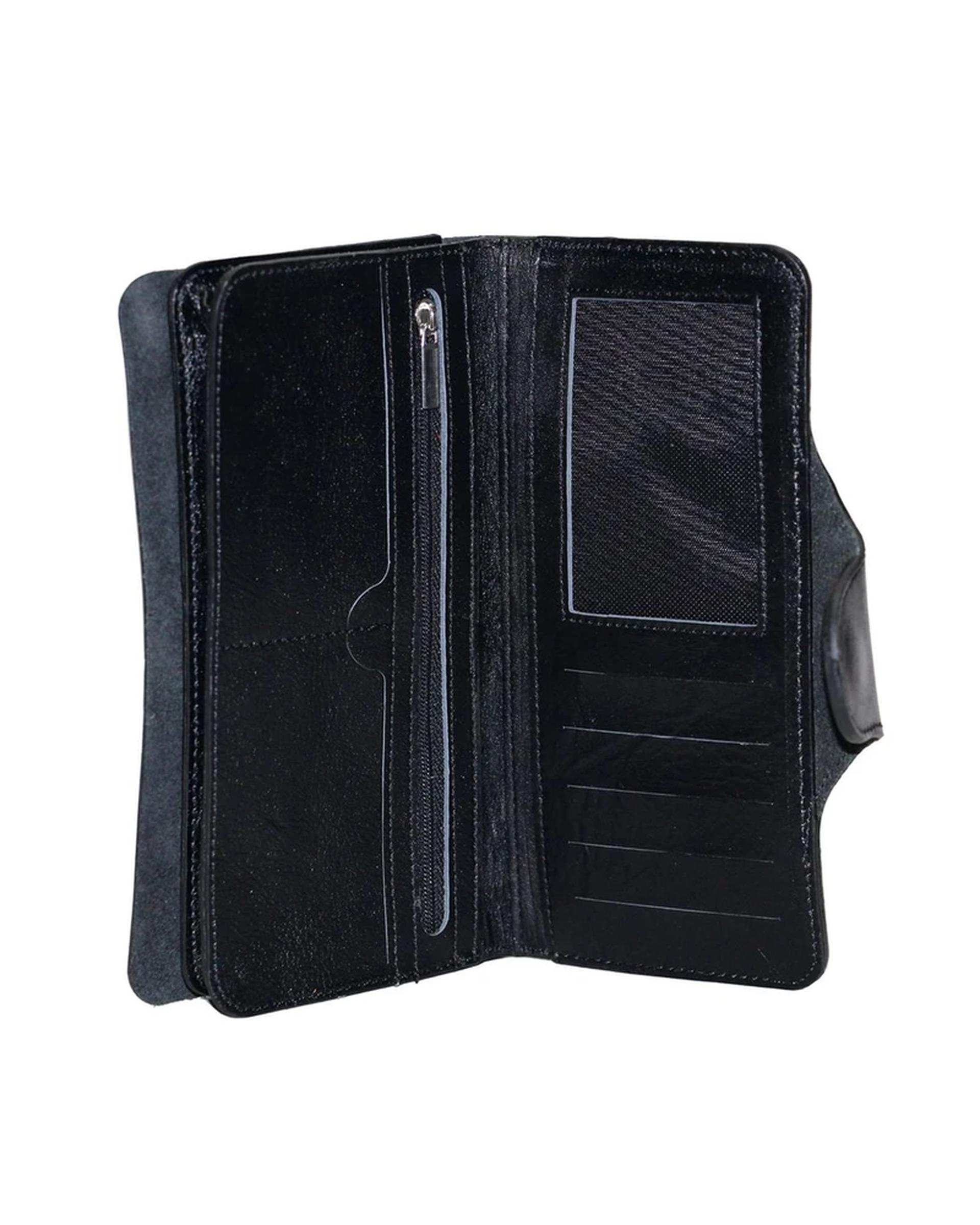 ست هدیه چرم مردانه مشکی چرم بارز Charm Barez کد DS40