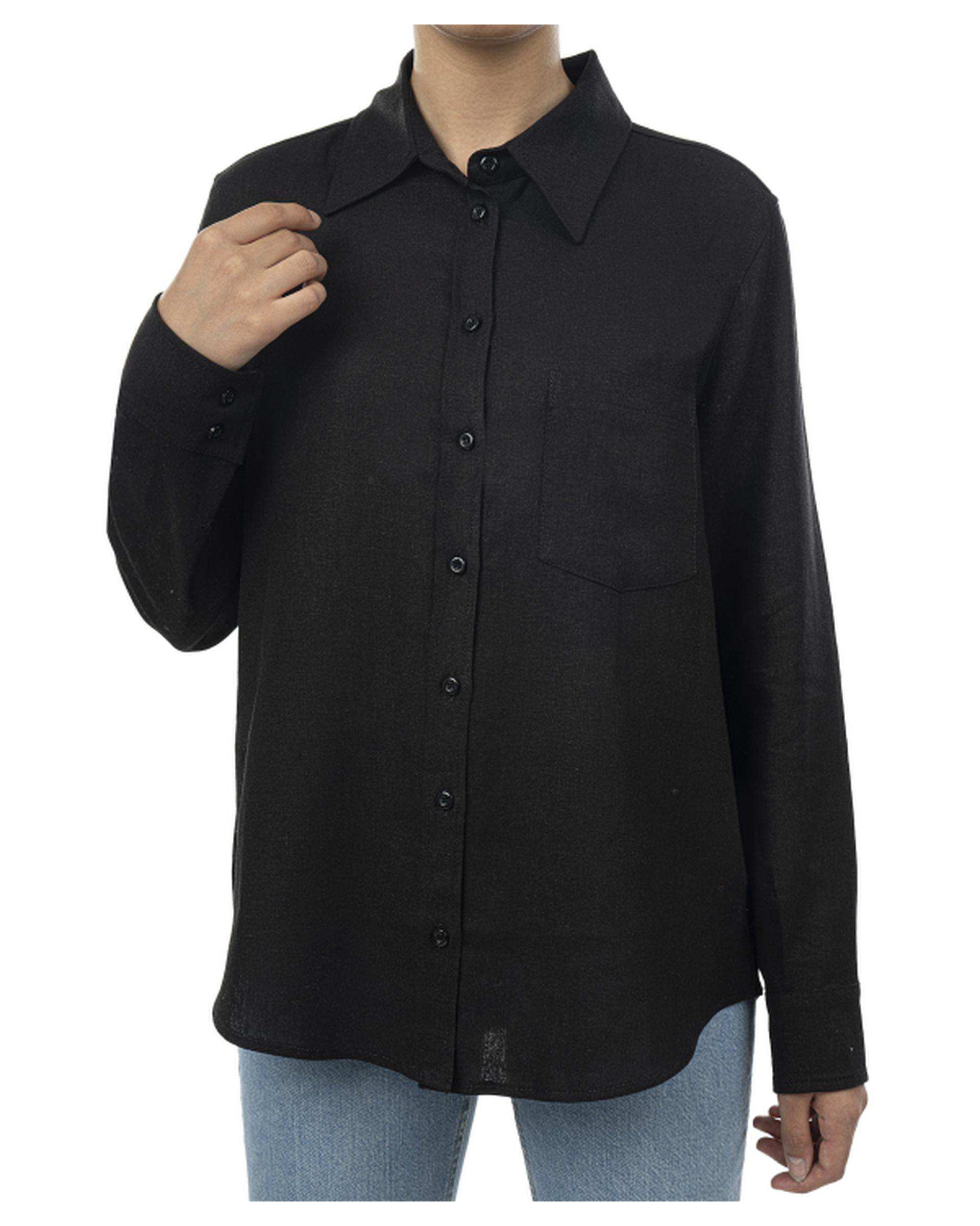 شومیز زنانه مشکی سوپردرای Superdry کد W13S50101T