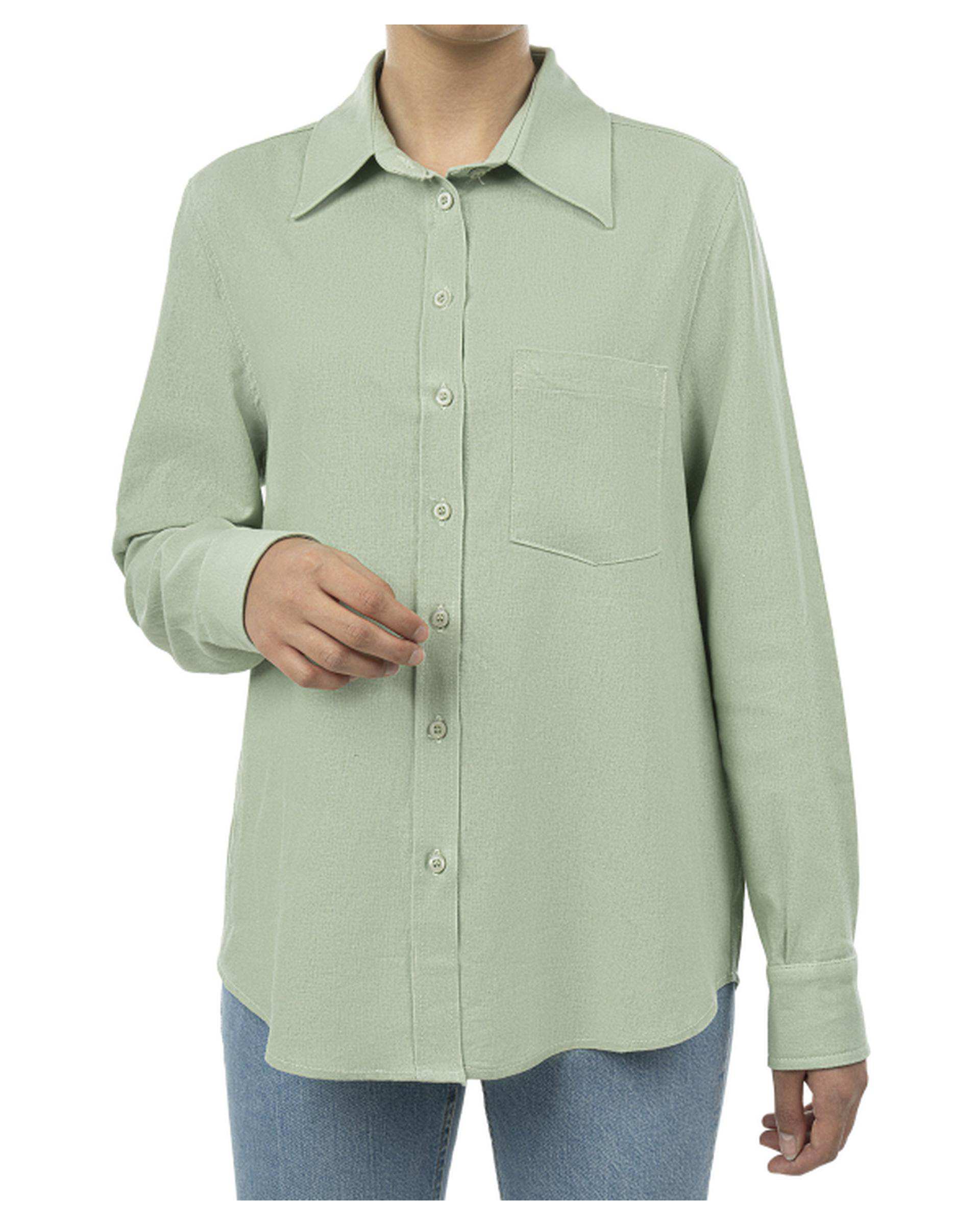 شومیز زنانه سبز روشن سوپردرای Superdry کد W13S50101T