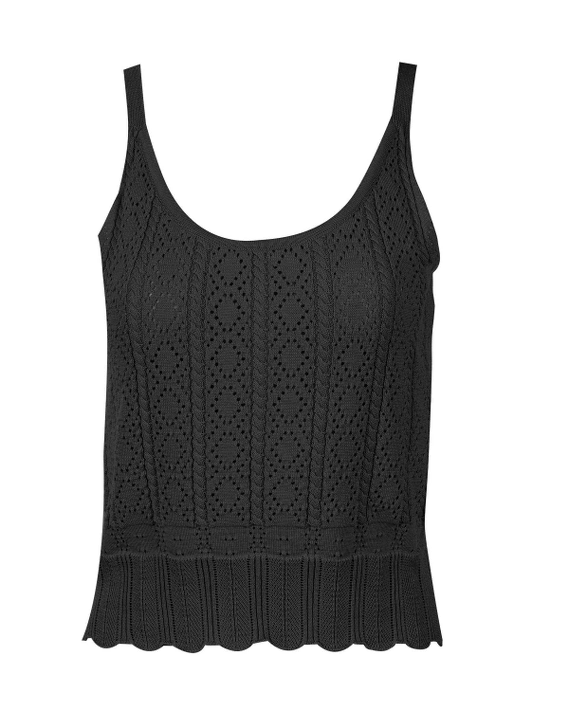 تاپ زنانه مشکی سوپردرای Superdry کد W15S51701T