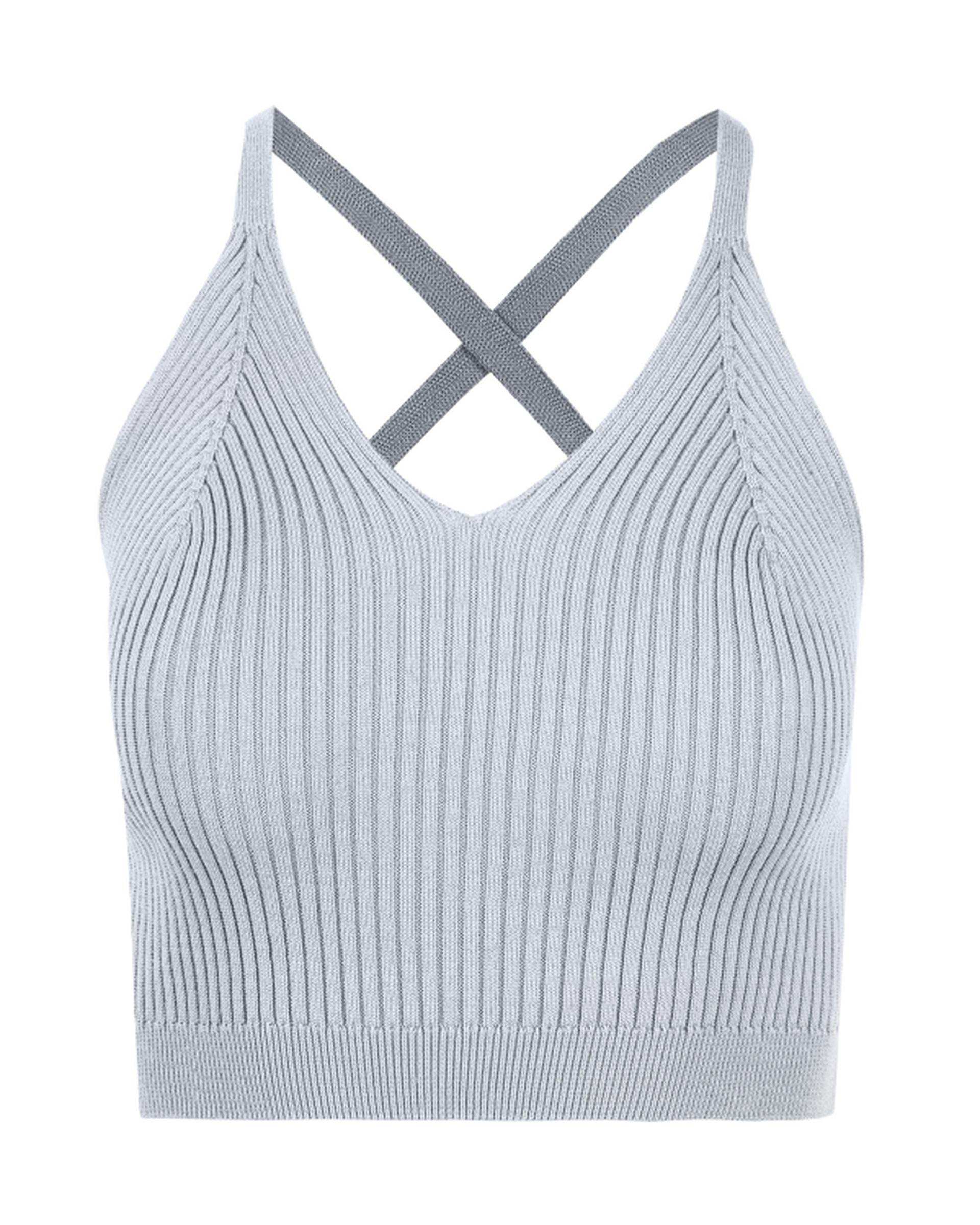 تاپ زنانه کراپ طوسی سوپردرای Superdry کد W15S51702T