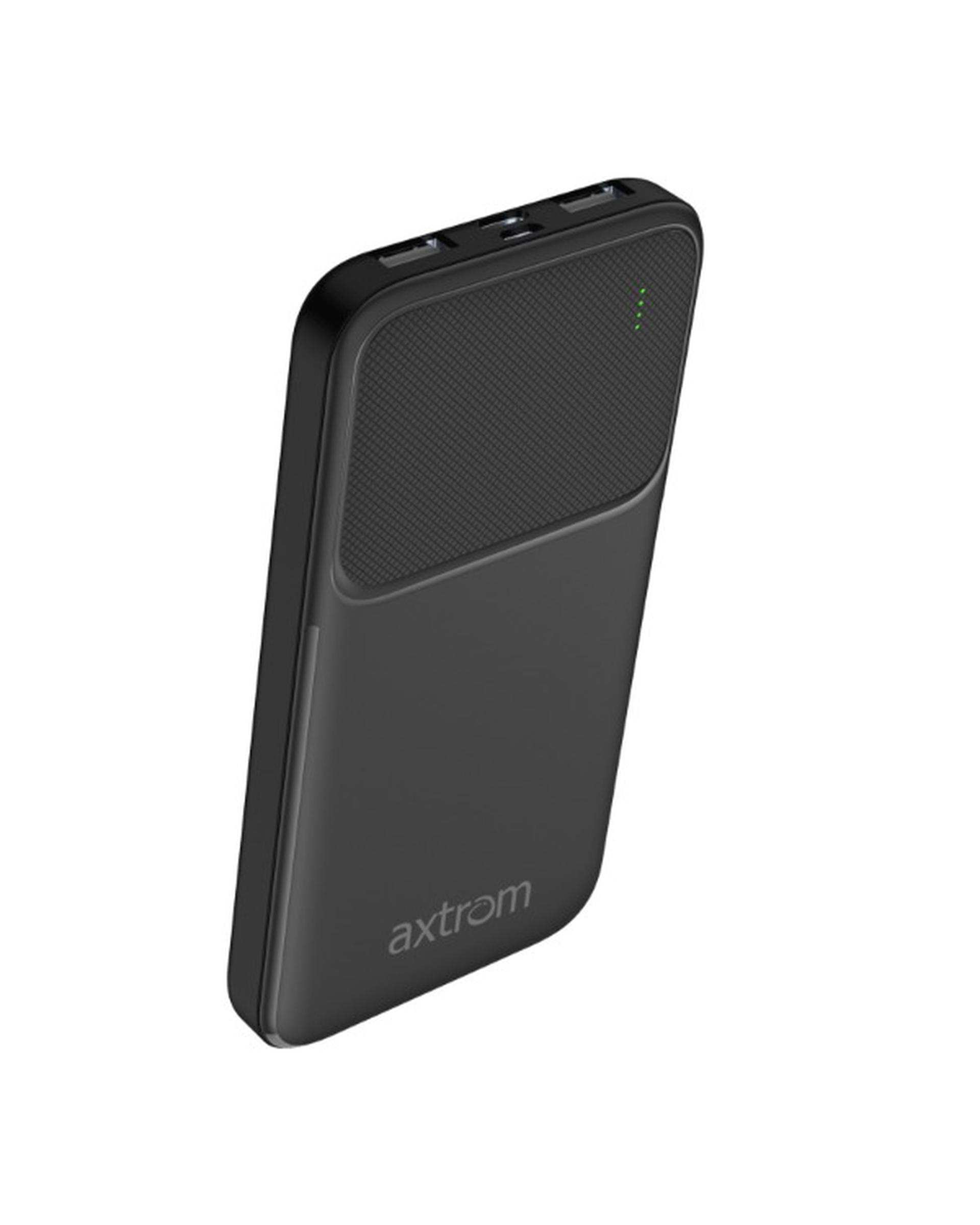 پاور بانک اکستروم Axtrom مدل APB10K10W-B ظرفیت 1۰۰۰۰ میلی آمپر ساعت