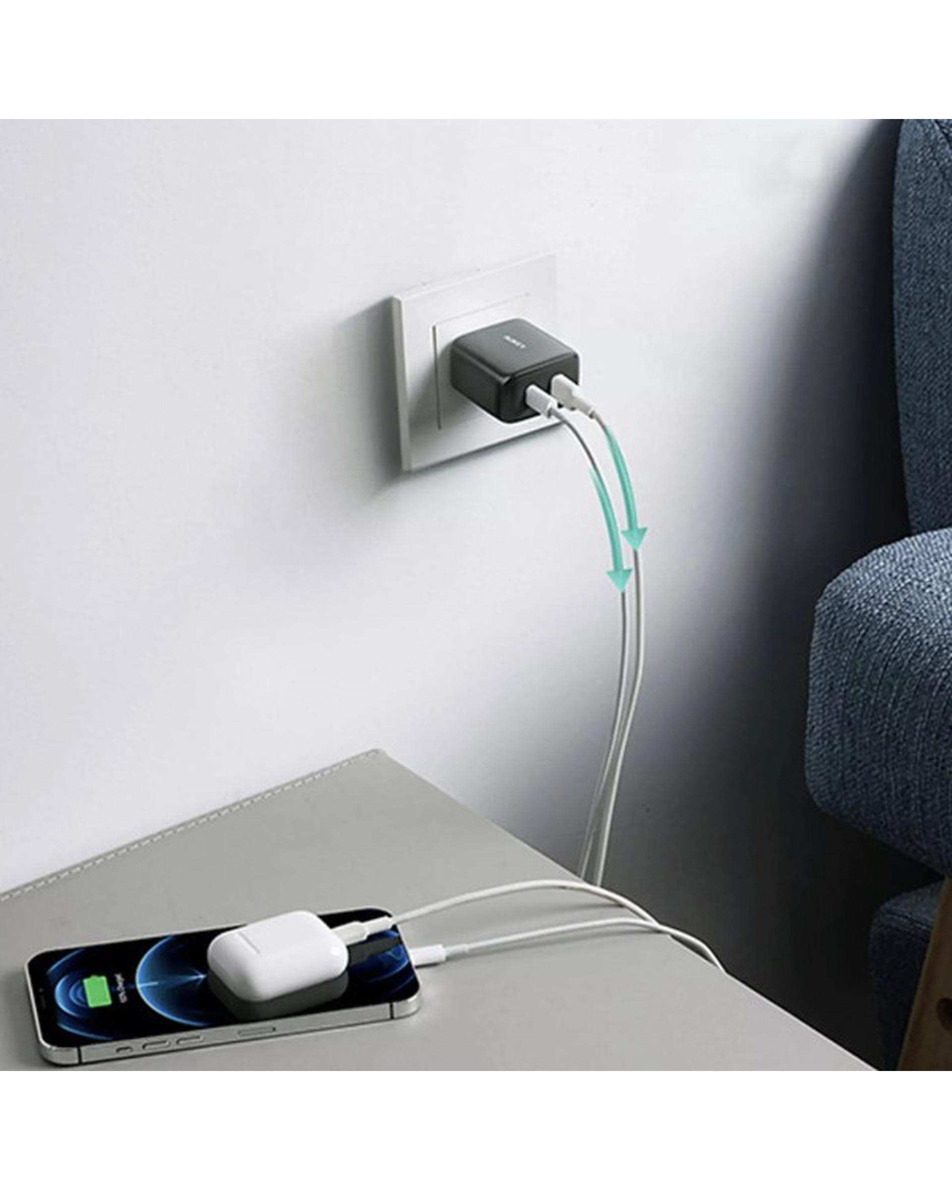 شارژر دیواری 20 وات دو پورت آئوکی Aukey مدل PA-R1S