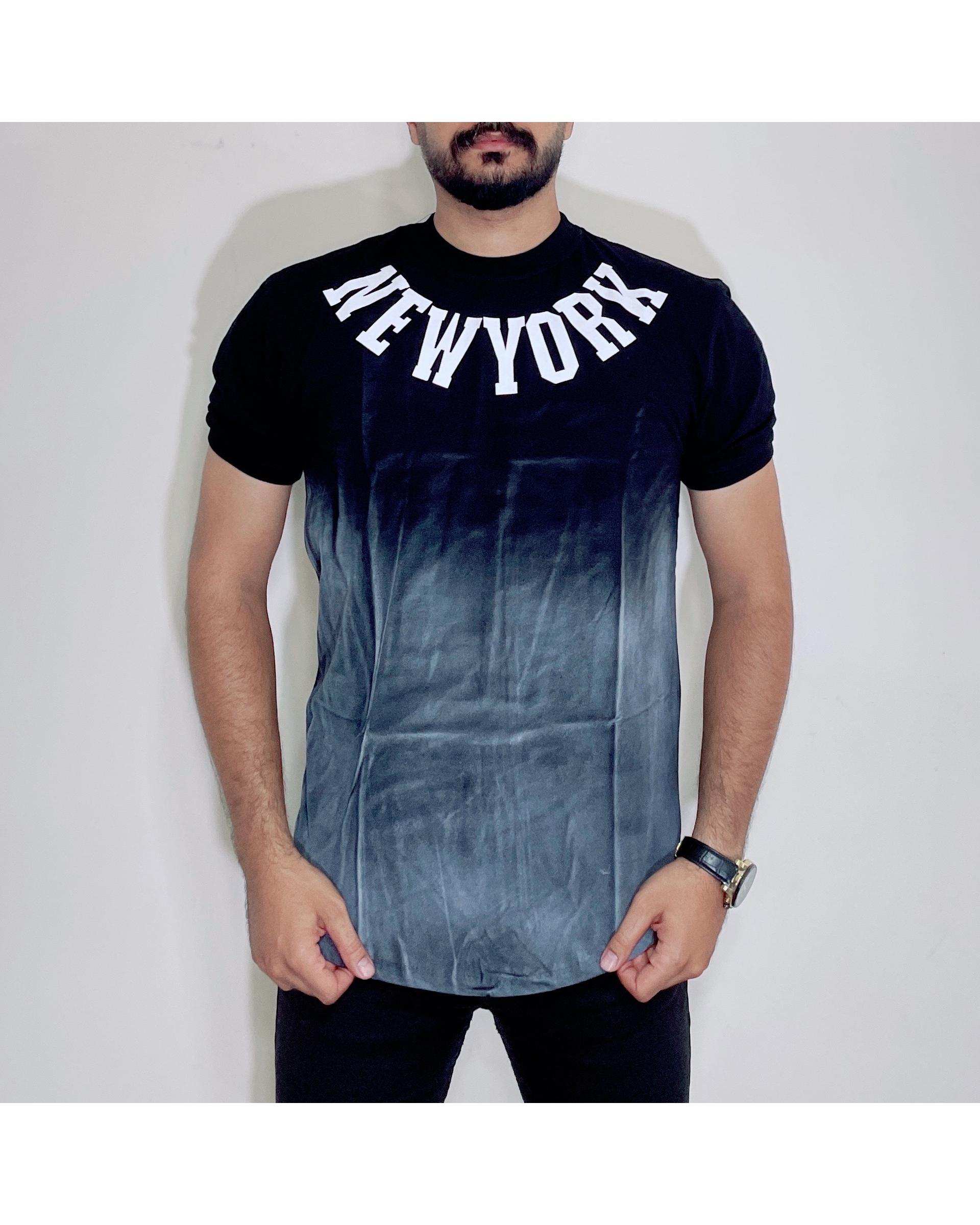 تی شرت مردانه مشکی دیورسو Diverso کد 4732