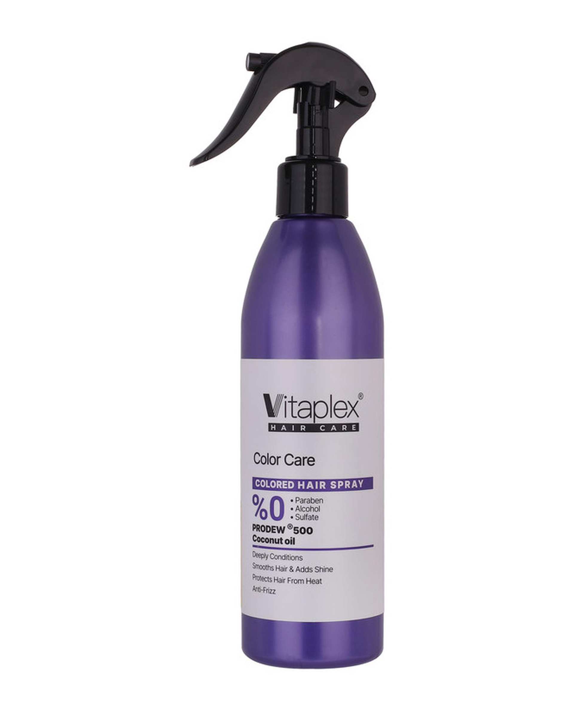 اسپری نرم کننده موهای رنگ شده ویتاپلکس Vitaplex حجم 300ml
