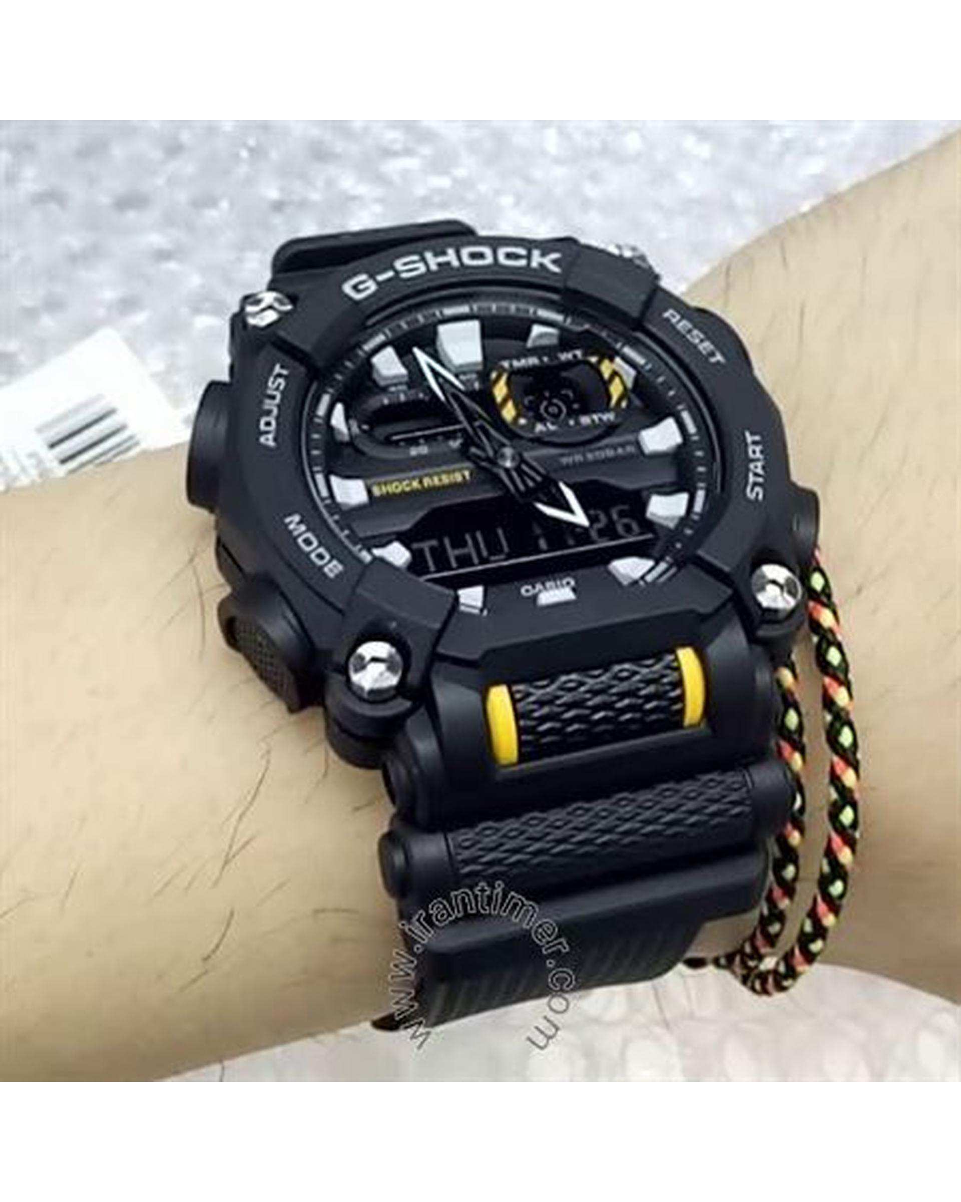 ساعت مچی مردانه عقربه ای و دیجیتال کاسیو Casio G-SHOCK مدل GA-900-1A
