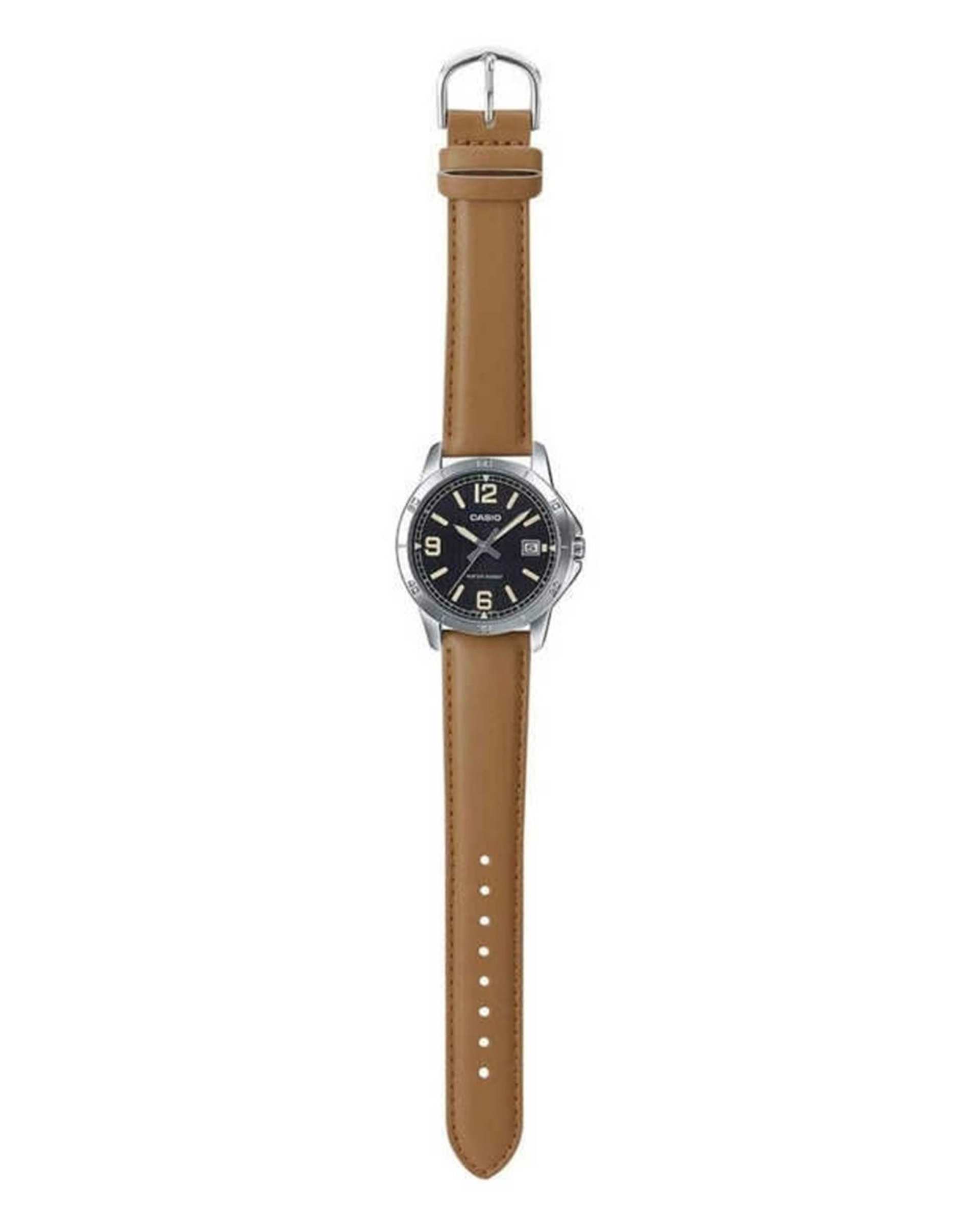 ساعت مچی مردانه عقربه ای کاسیو Casio مدل MTP-V004L-1B2