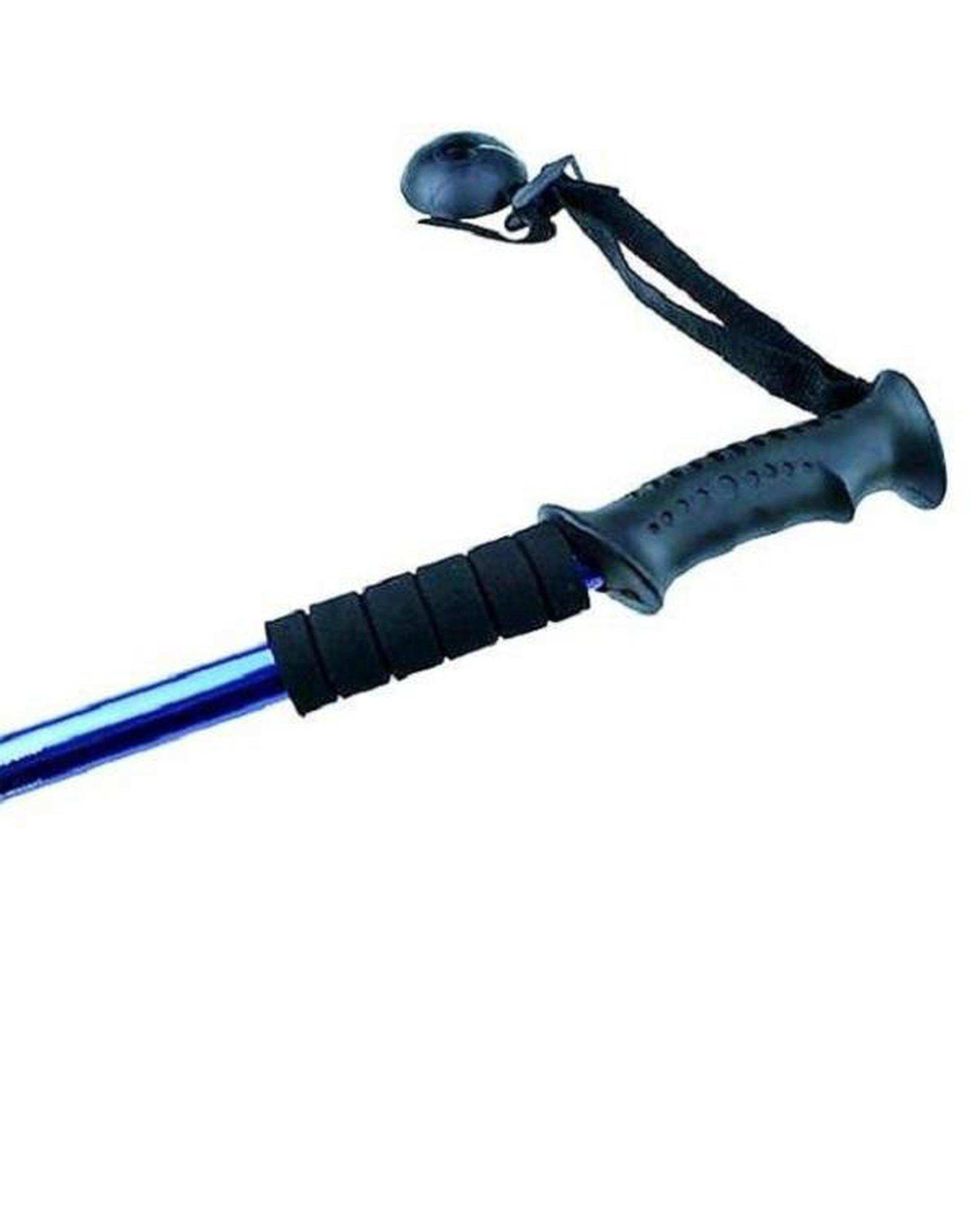 عصای کوهنوردی مشکی براق مدل ANTISHOCK 200 بسته 2 عددی