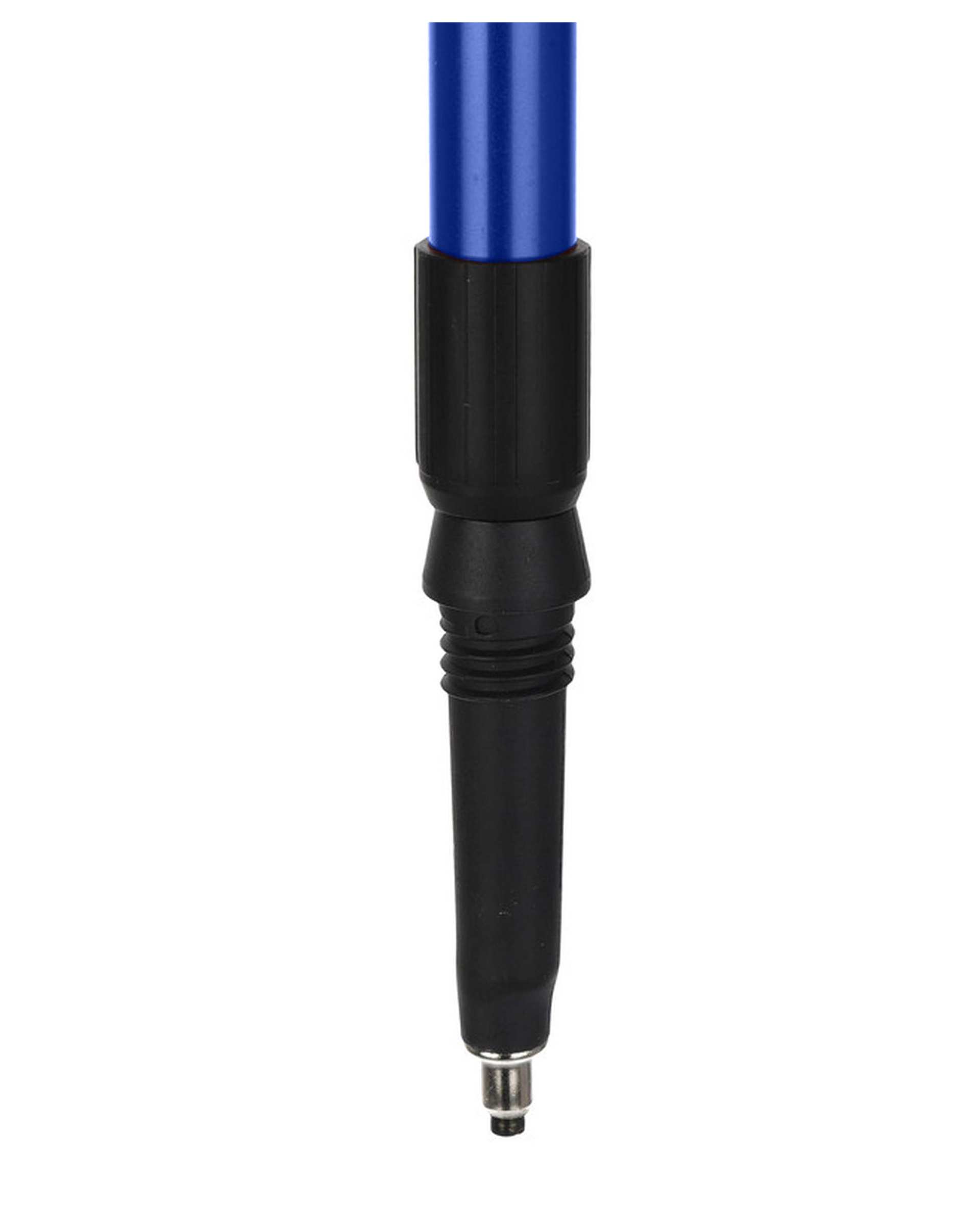 عصای کوهنوردی آنتی شوک آبی متالیک مدل T-01