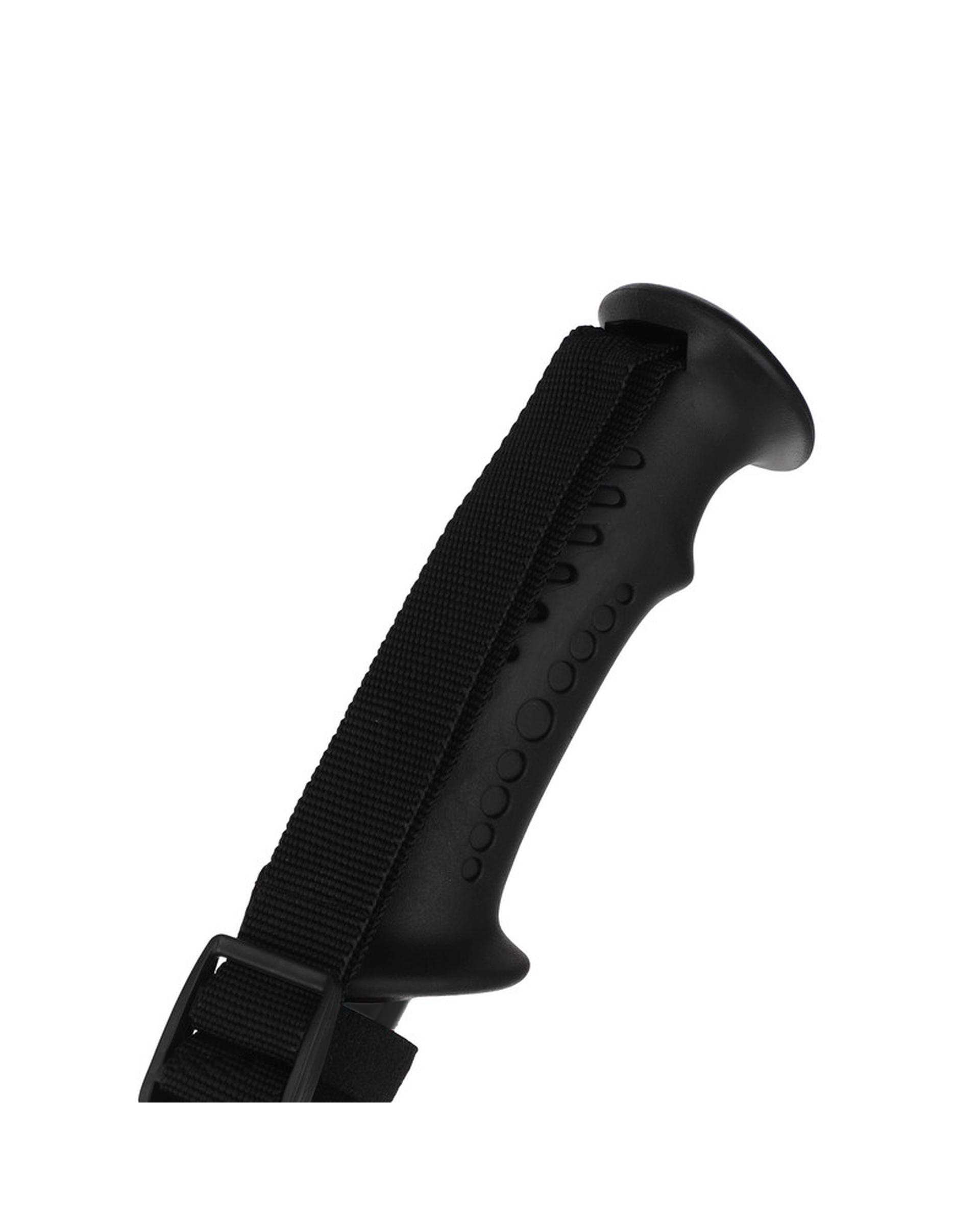 عصای کوهنوردی آنتی شوک مشکی براق مدل T-01