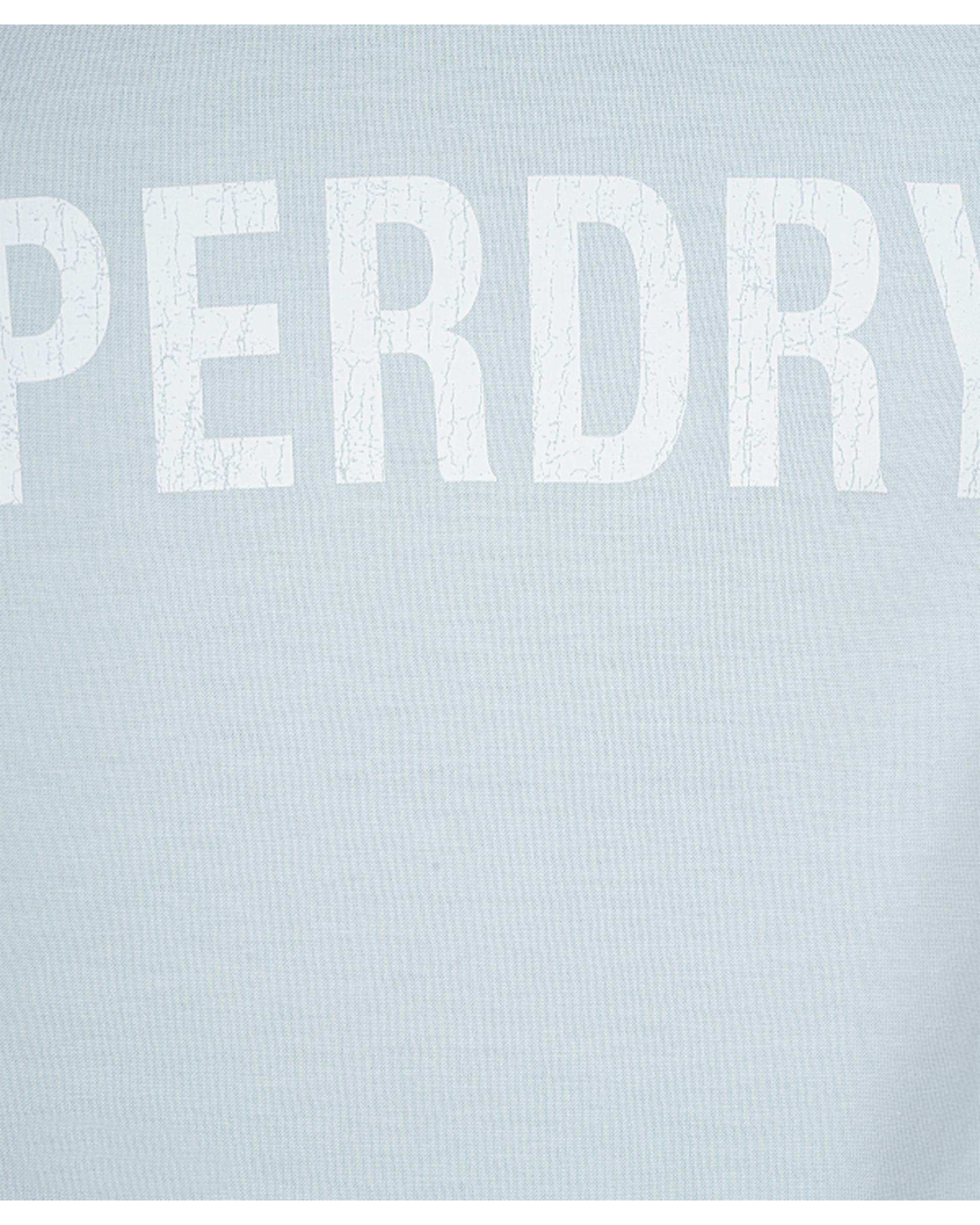 تی شرت زنانه اورسایز آبی روشن سوپردرای Superdry کد W10S52103N
