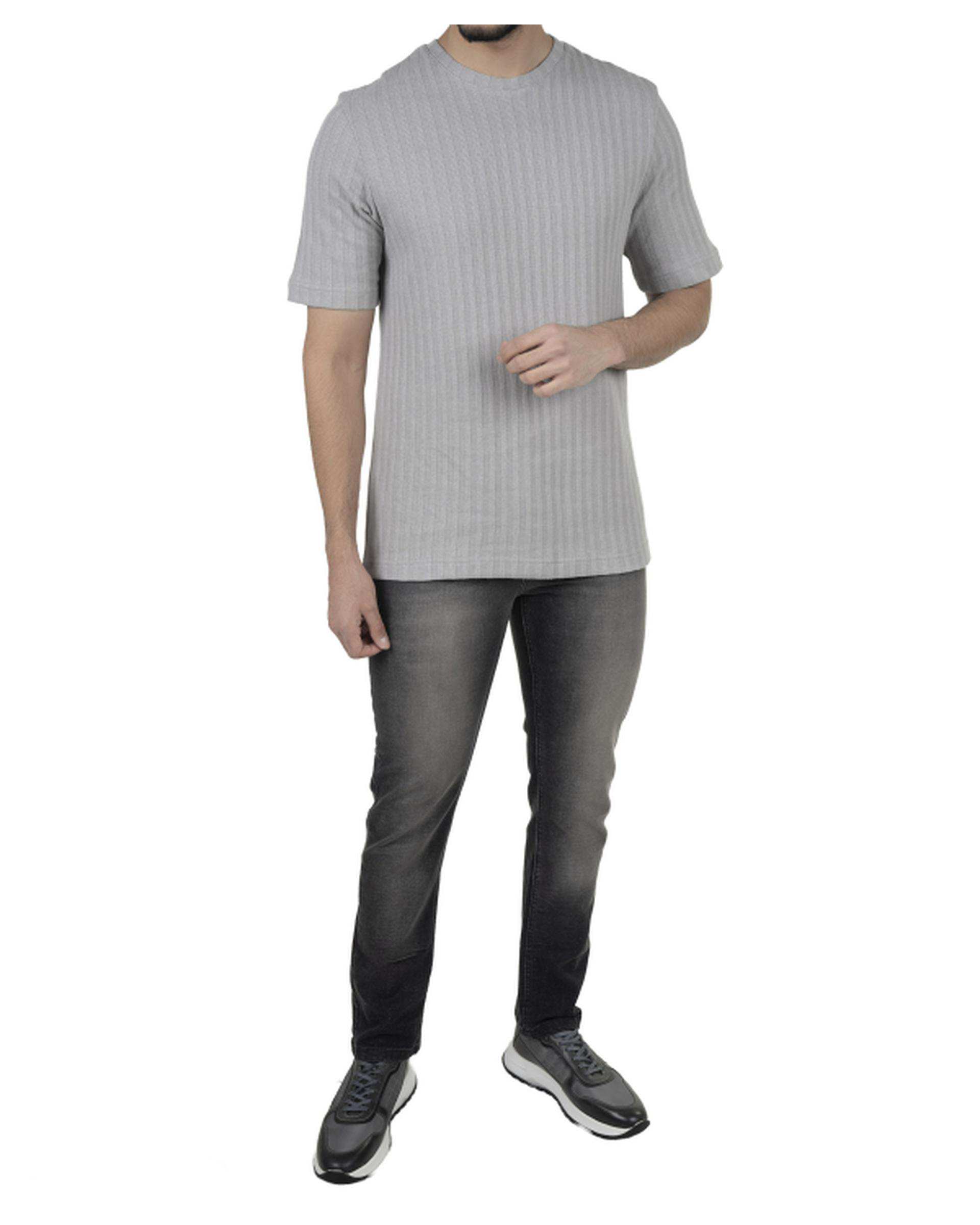 تی شرت مردانه طوسی سوپردرای Superdry کد M10S53501C