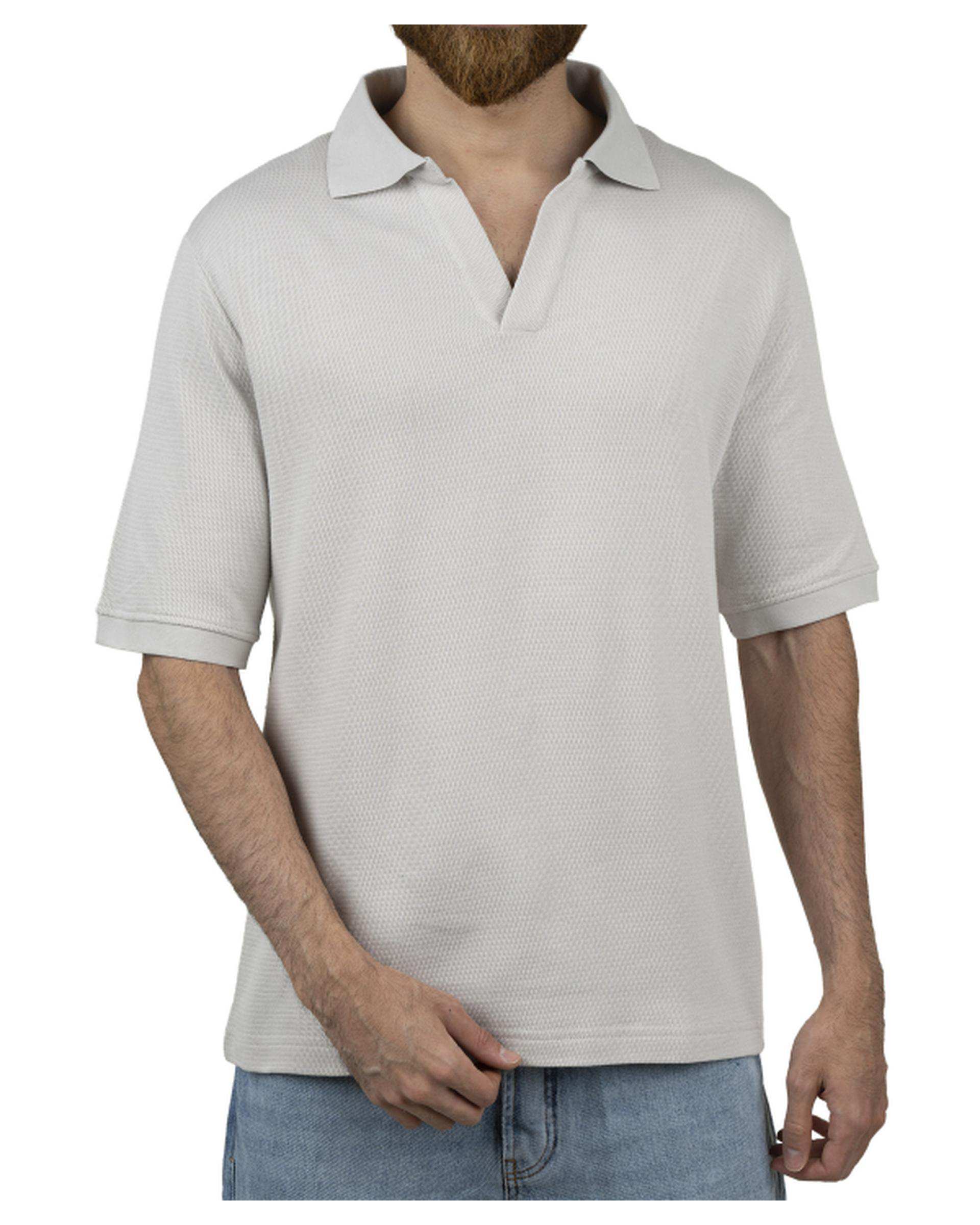 پولوشرت مردانه طوسی روشن سوپردرای Superdry کد M11S53501C
