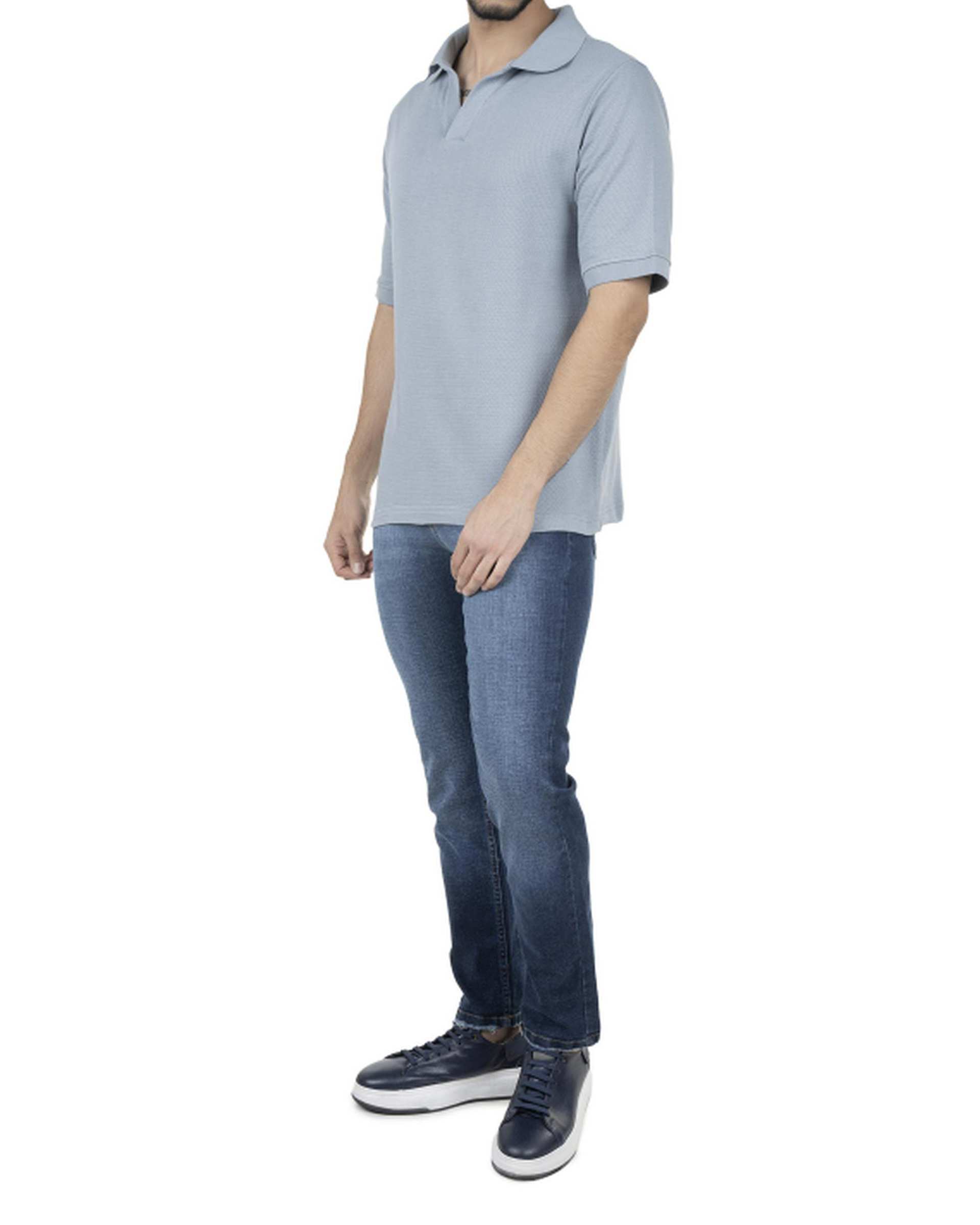 پولوشرت مردانه آبی سوپردرای Superdry کد M11S53501C