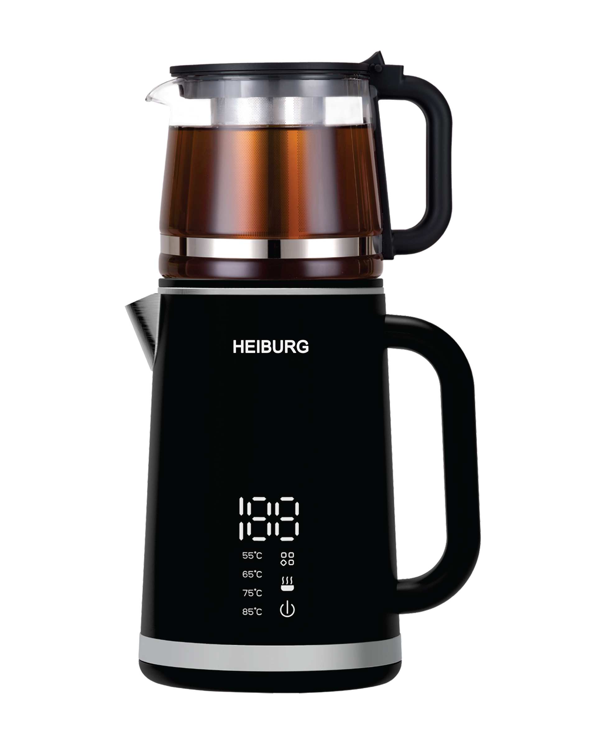 چای ساز مشکی هایبورگ Heiburg مدل TM-4010B