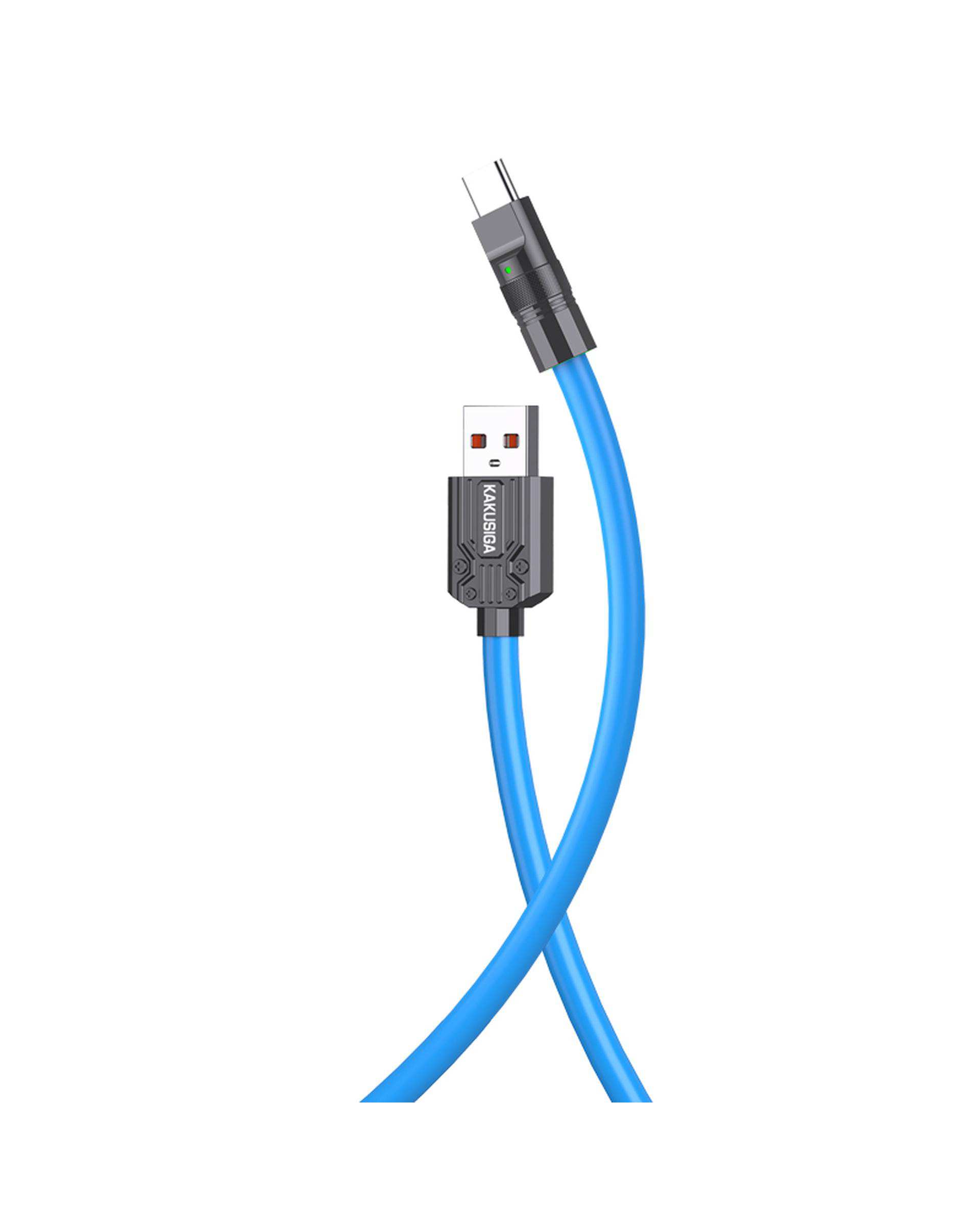 کابل شارژ تایپ سی آبی کاکوسیگا Kakusiga مدل KSC-955