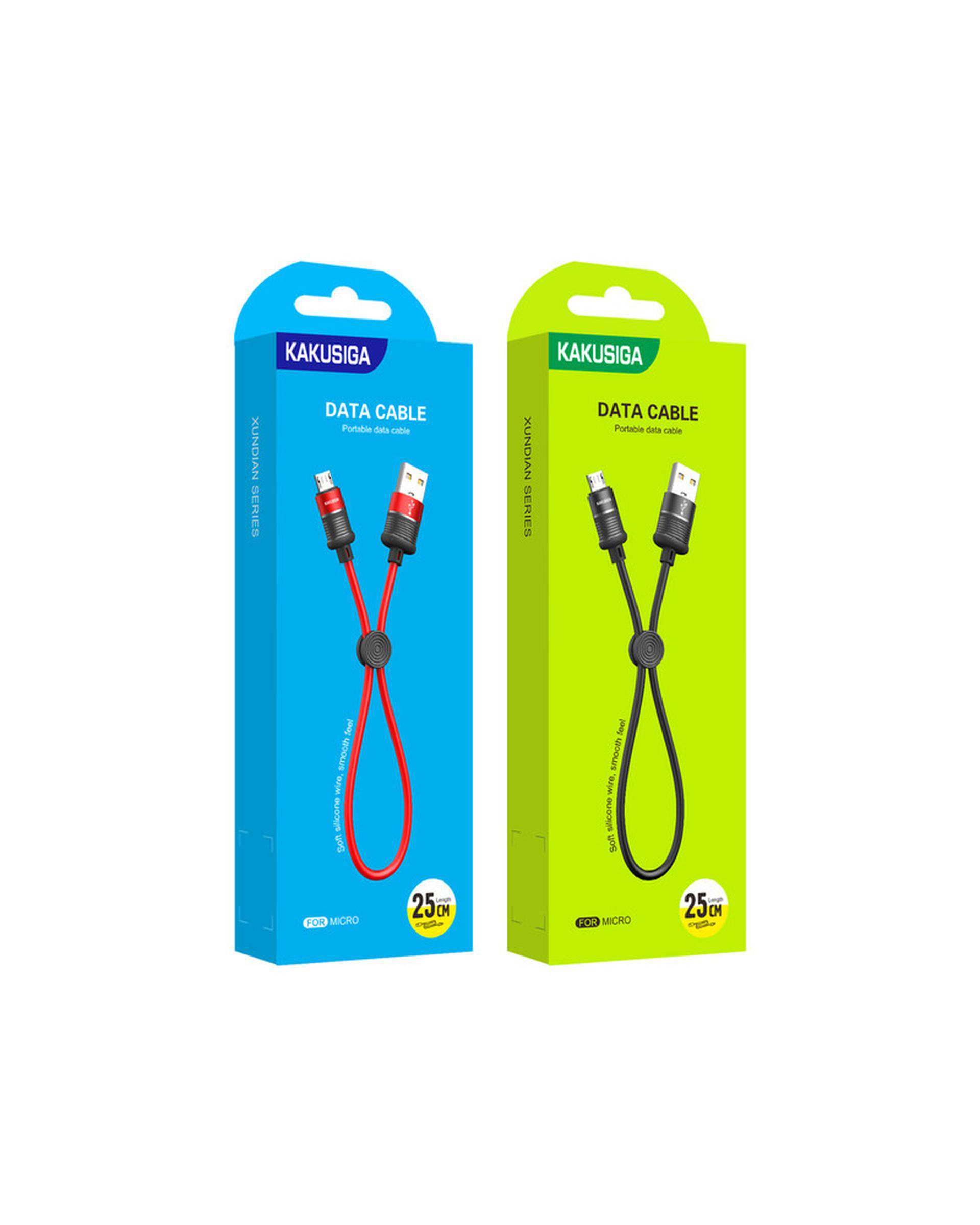 کابل شارژ میکرو مشکی کاکوسیگا Kakusiga مدل KSC-351