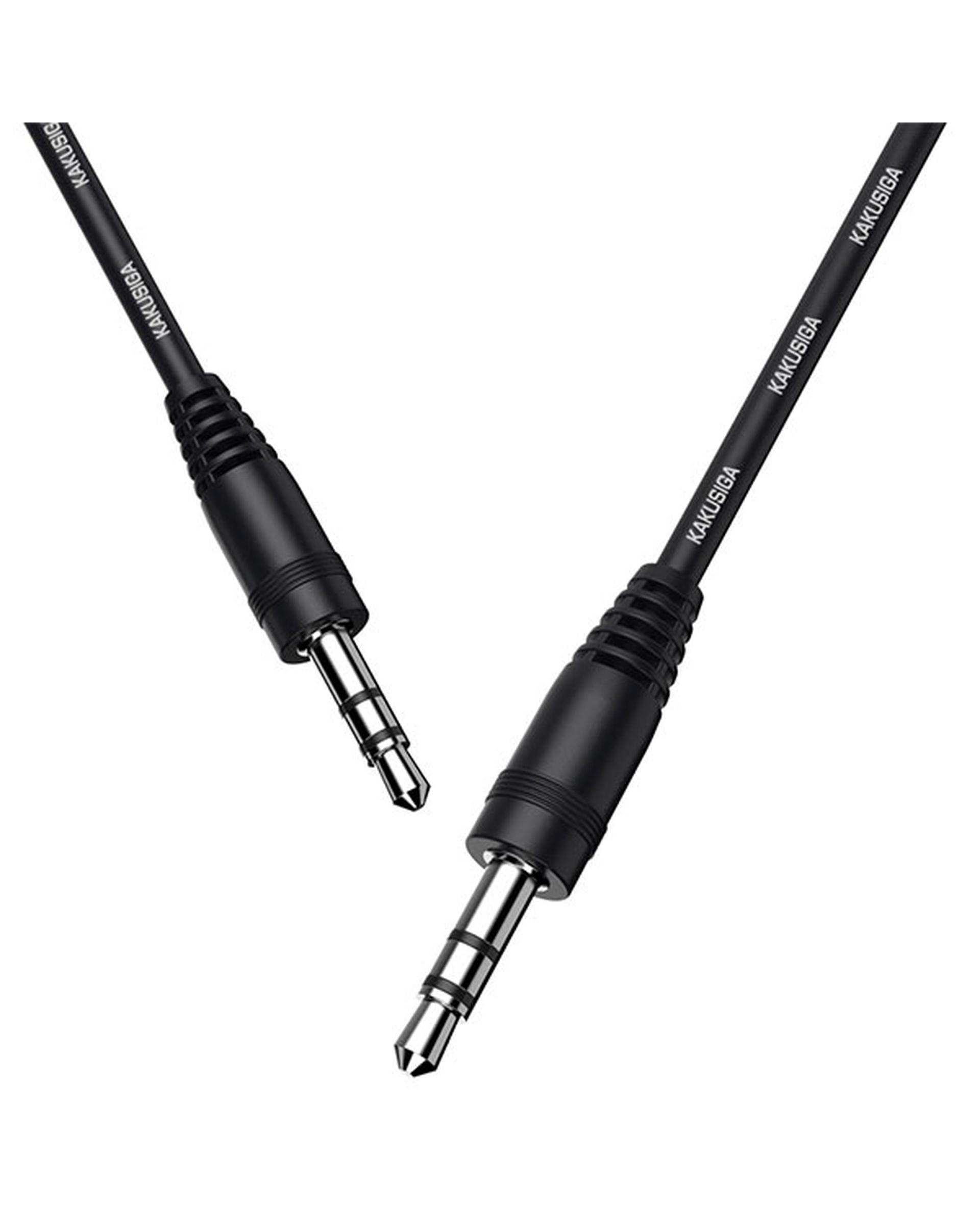 کابل AUX مشکی کاکوسیگا Kakusiga مدل KSC-450
