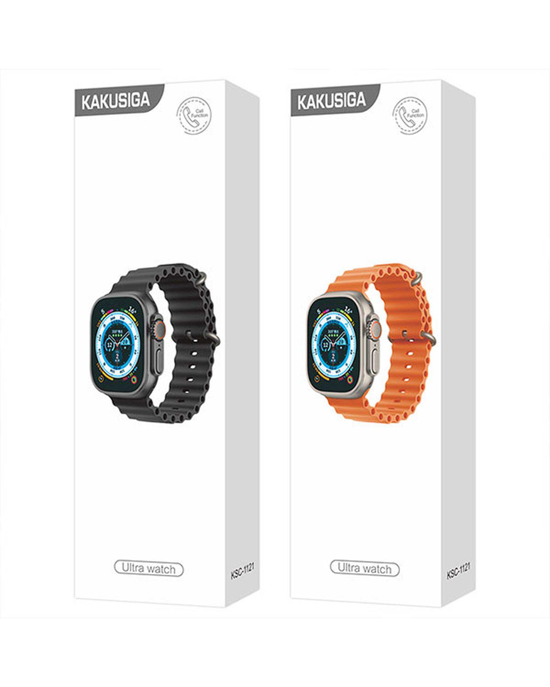 ساعت هوشمند مشکی کاکوسیگا Kakusiga مدل KSC-1121