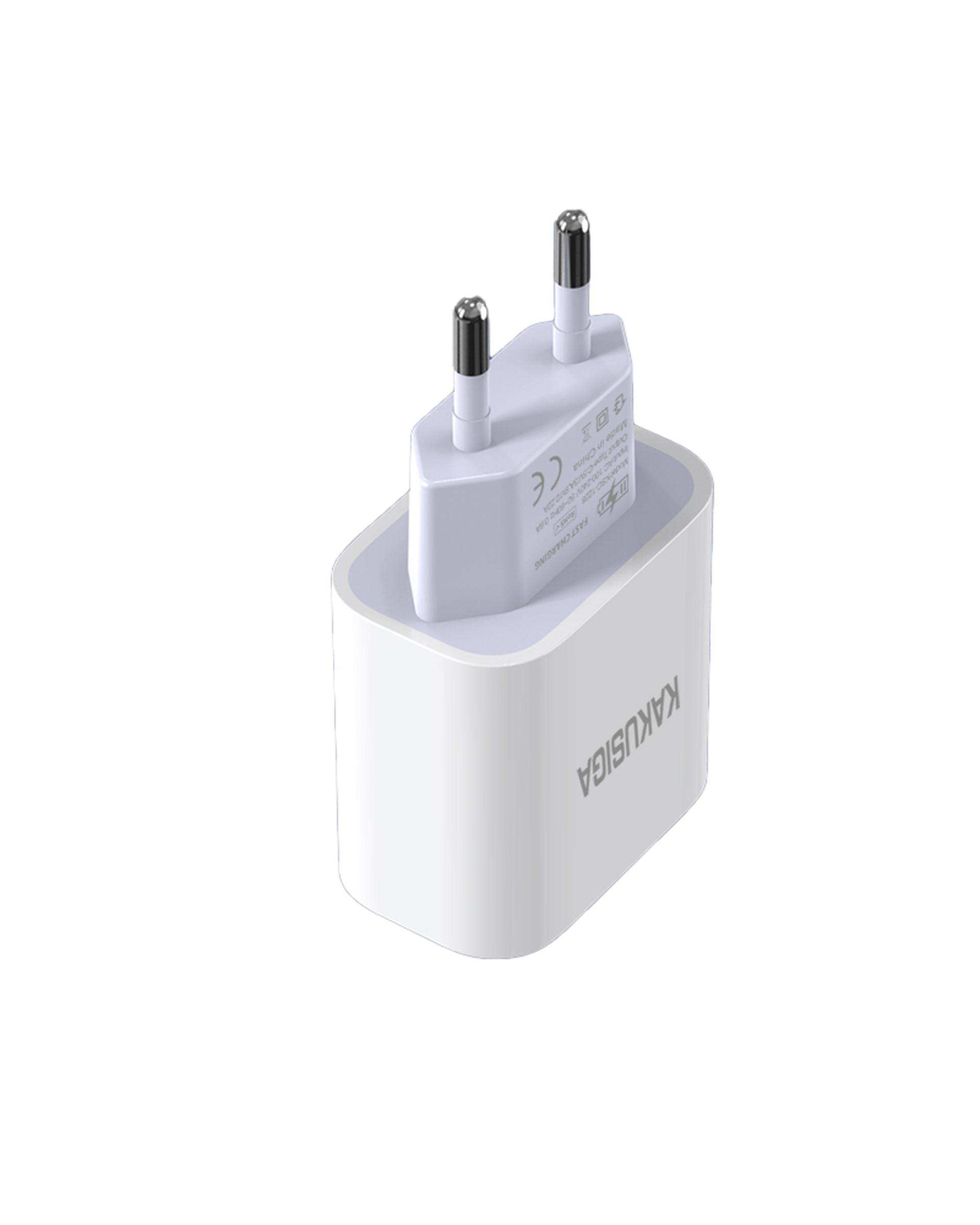 شارژر سفید کاکوسیگا Kakusiga مدل KSC-1228