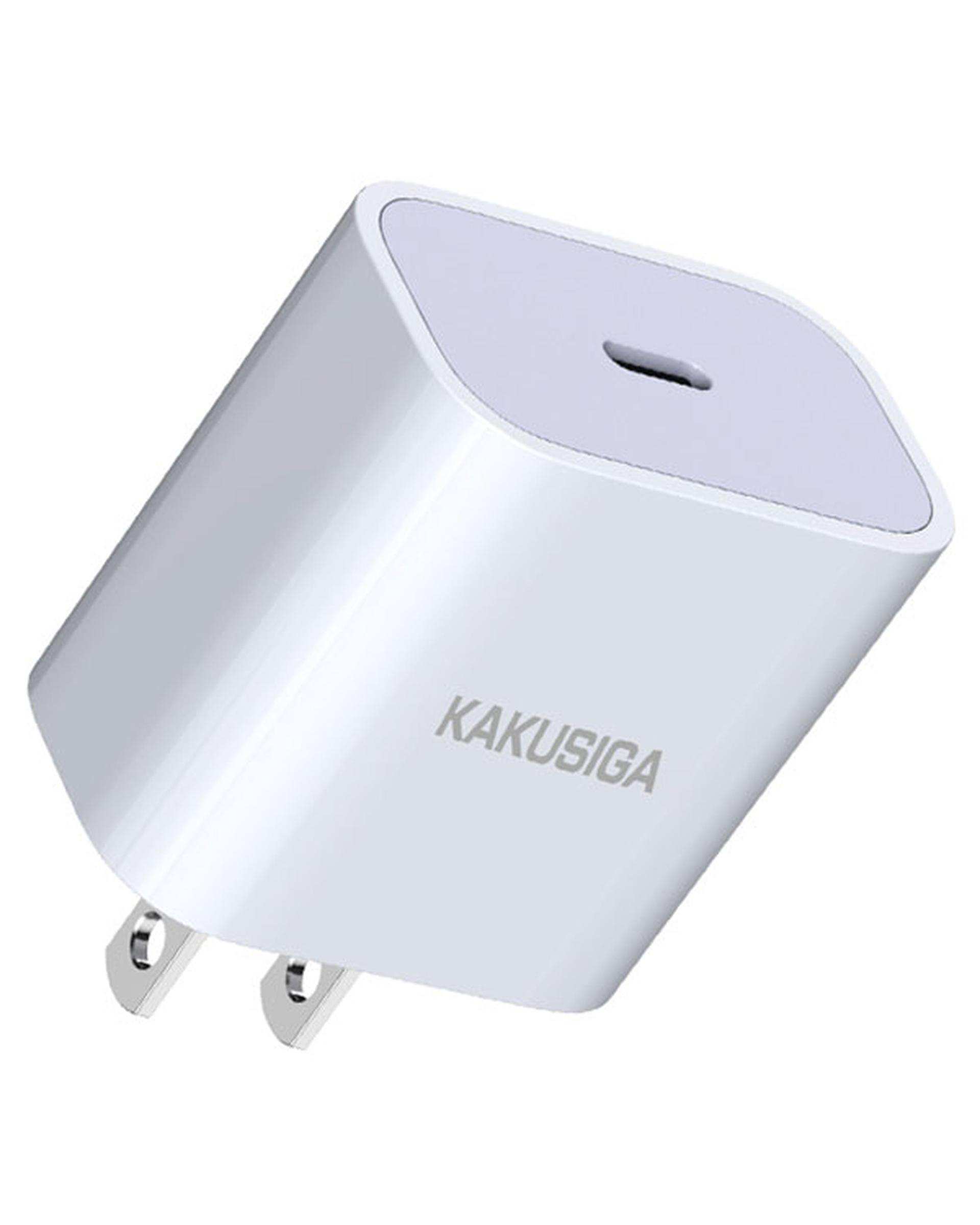 شارژر سفید کاکوسیگا Kakusiga مدل KSC-818 سری XURI