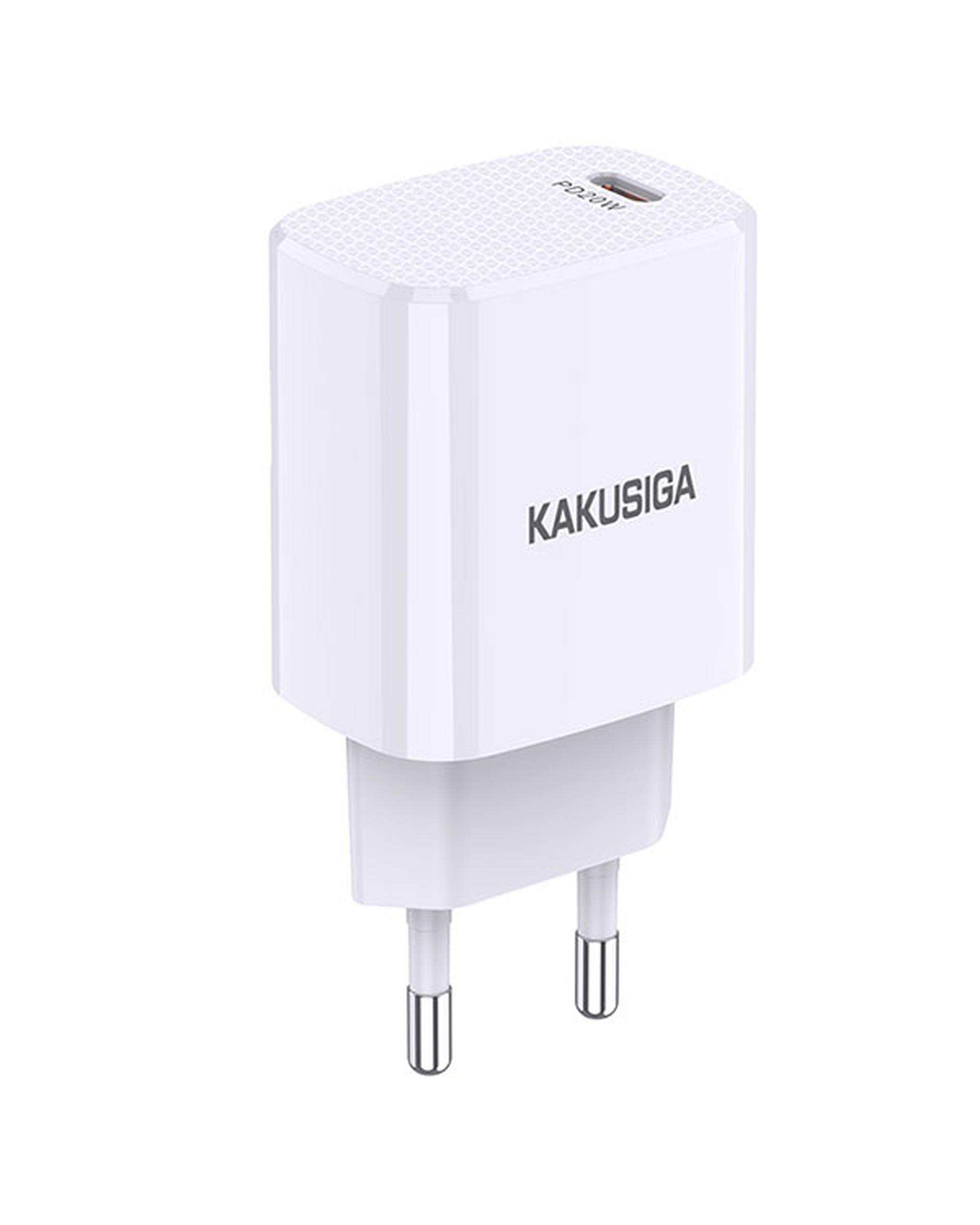 شارژر سفید کاکوسیگا Kakusiga مدل KSC-926 سری HANHAI