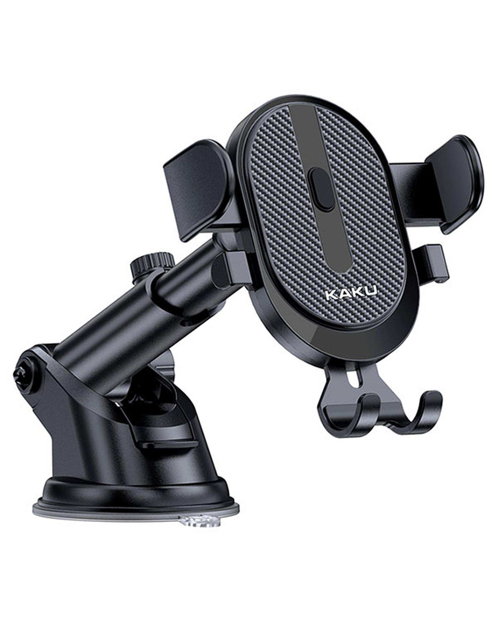 هولدر موبایل مشکی کاکوسیگا Kakusiga مدل KSC-468 سری QIANYING suction -cup