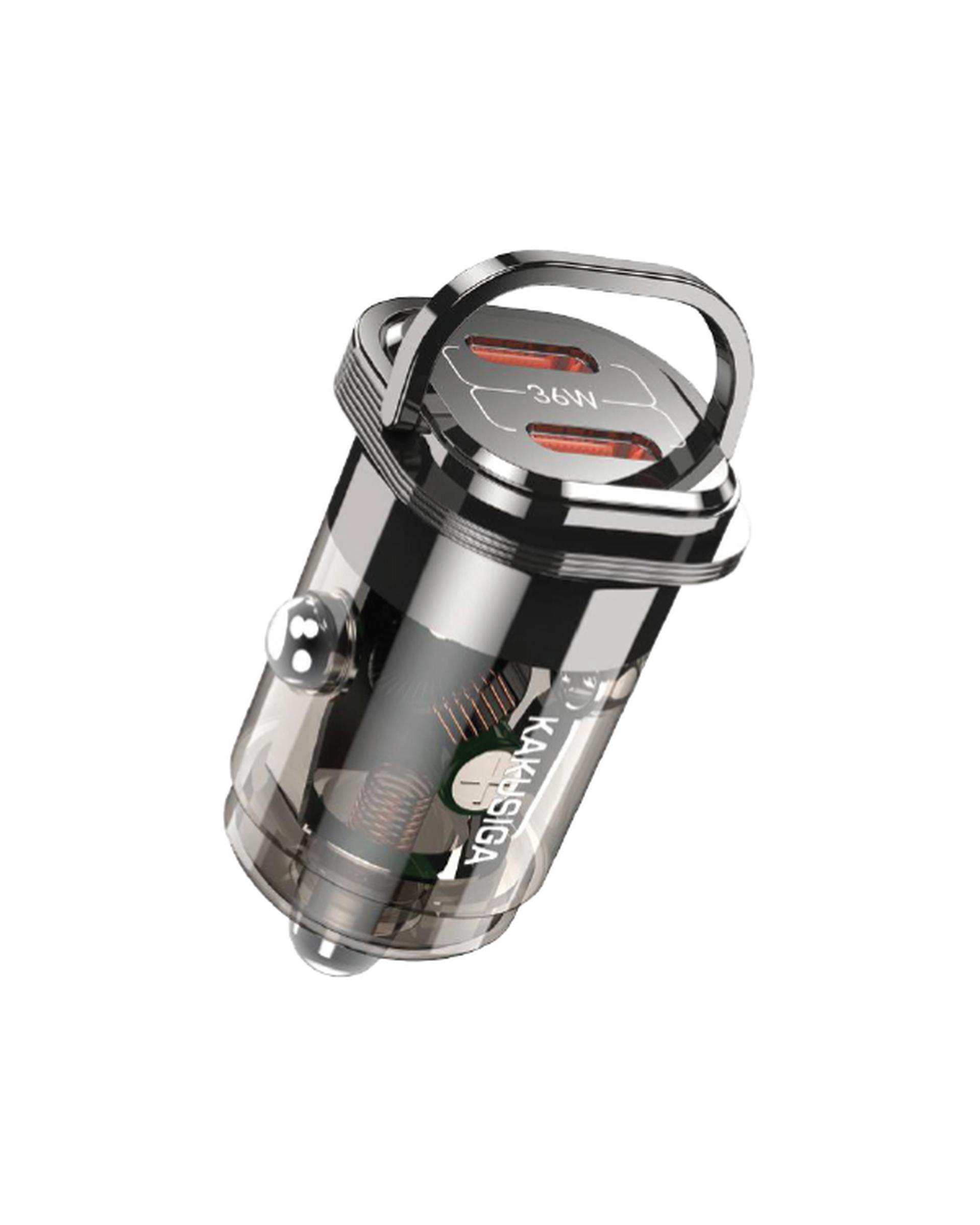 شارژر فندکی مشکی کاکوسیگا Kakusiga مدل KSC-1194