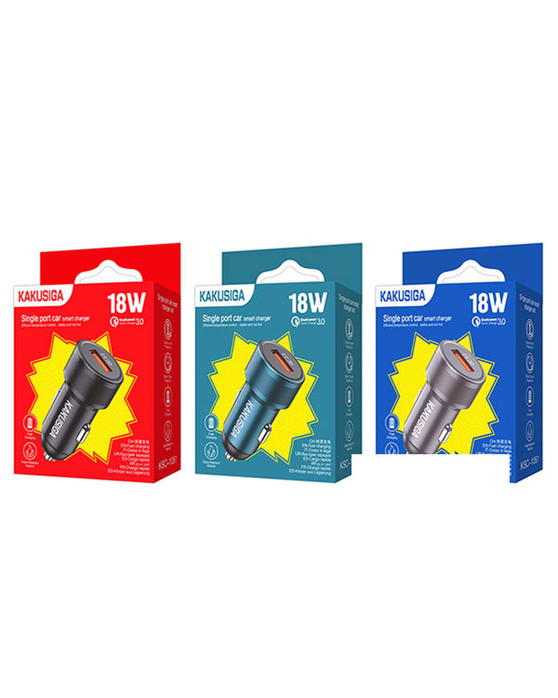 شارژر فندکی سبز کله غازی کاکوسیگا Kakusiga مدل KSC-1051