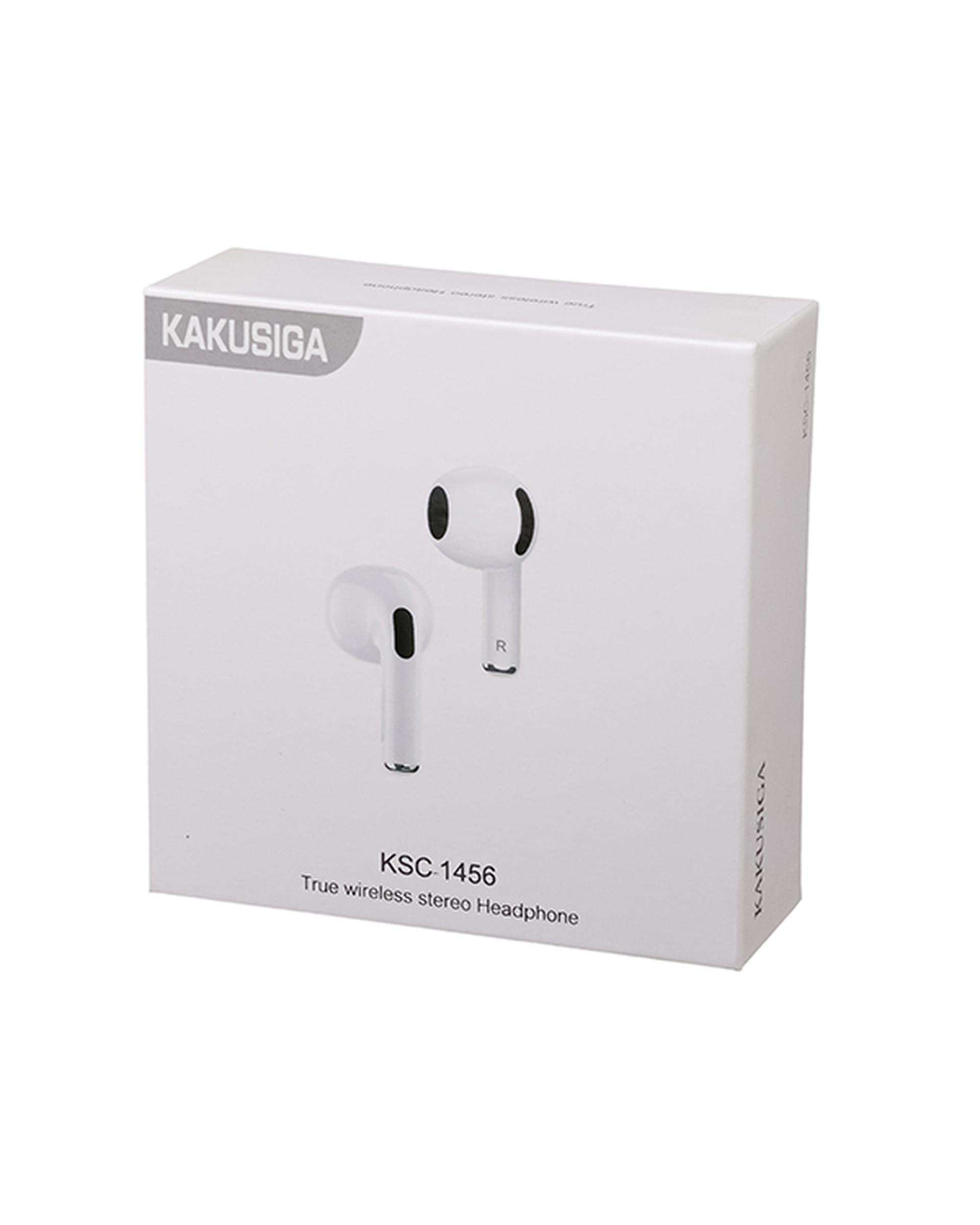 هندزفری بلوتوثی سفید کاکوسیگا Kakusiga مدل KSC-1456 سری HUAYIN