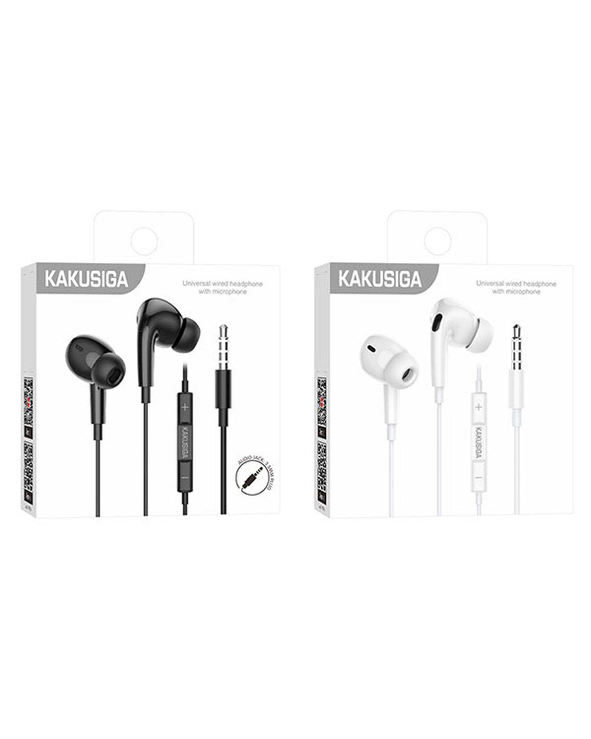 هندزفری سفید کاکوسیگا Kakusiga مدل KSC-844