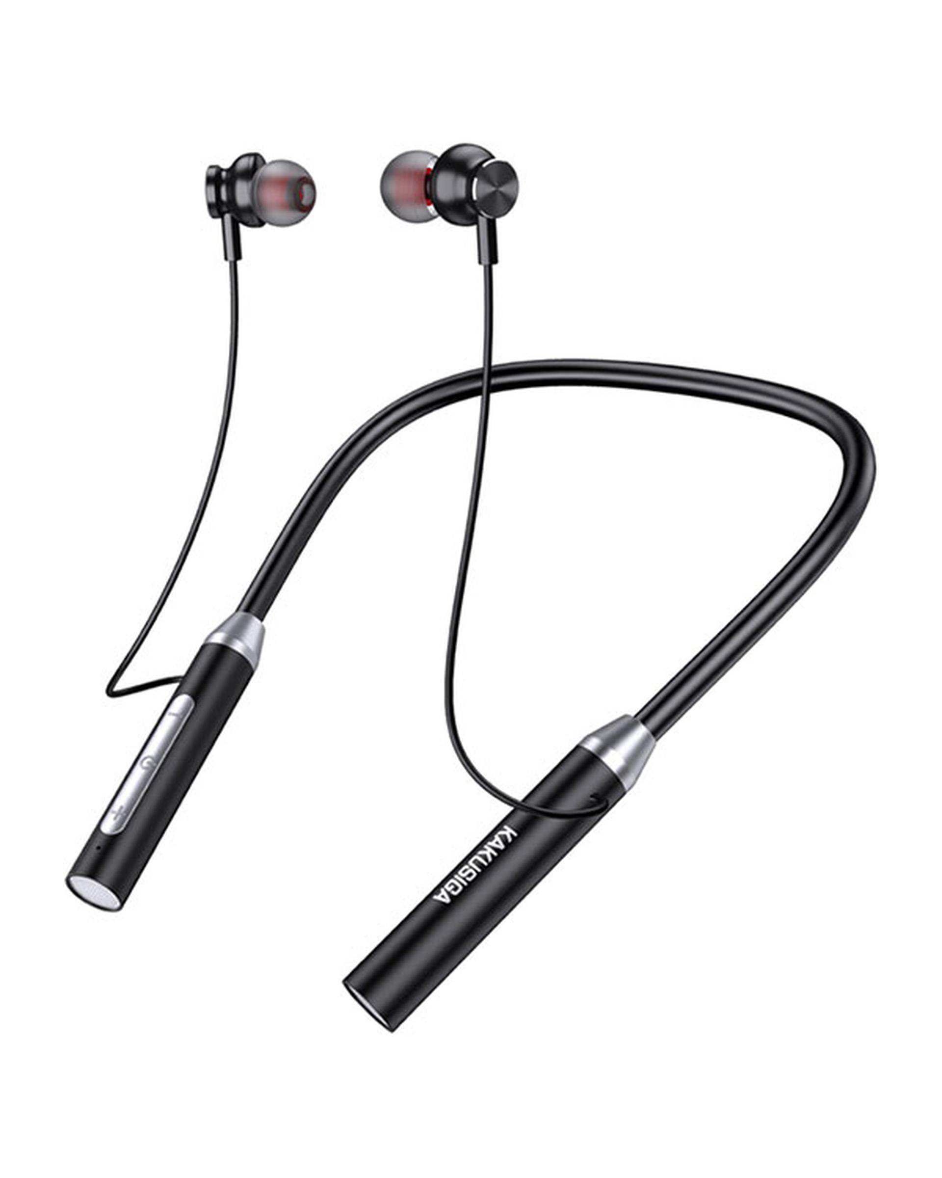 هندزفری گردنی مشکی کاکوسیگا Kakusiga مدل KSC-833