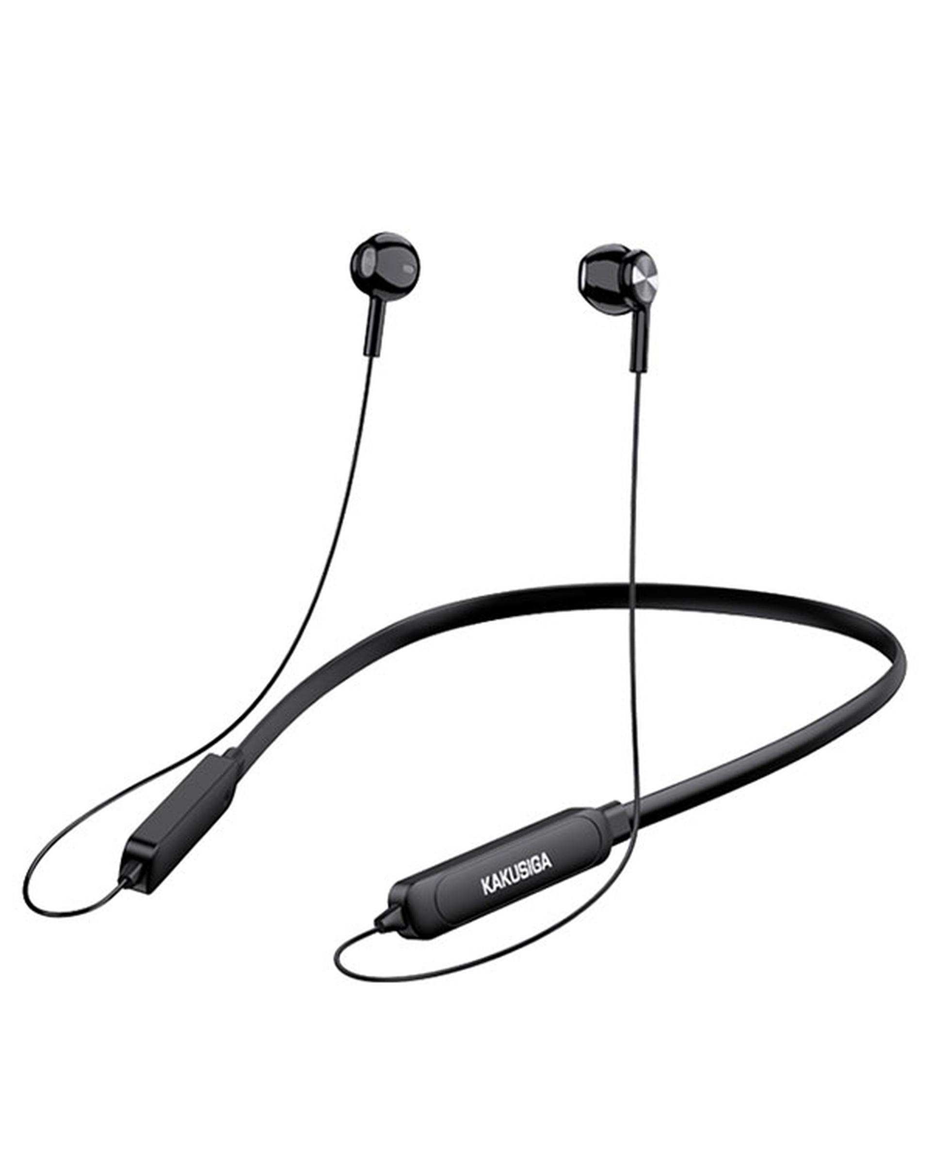 هندزفری گردنی مشکی کاکوسیگا Kakusiga مدل KSC-730