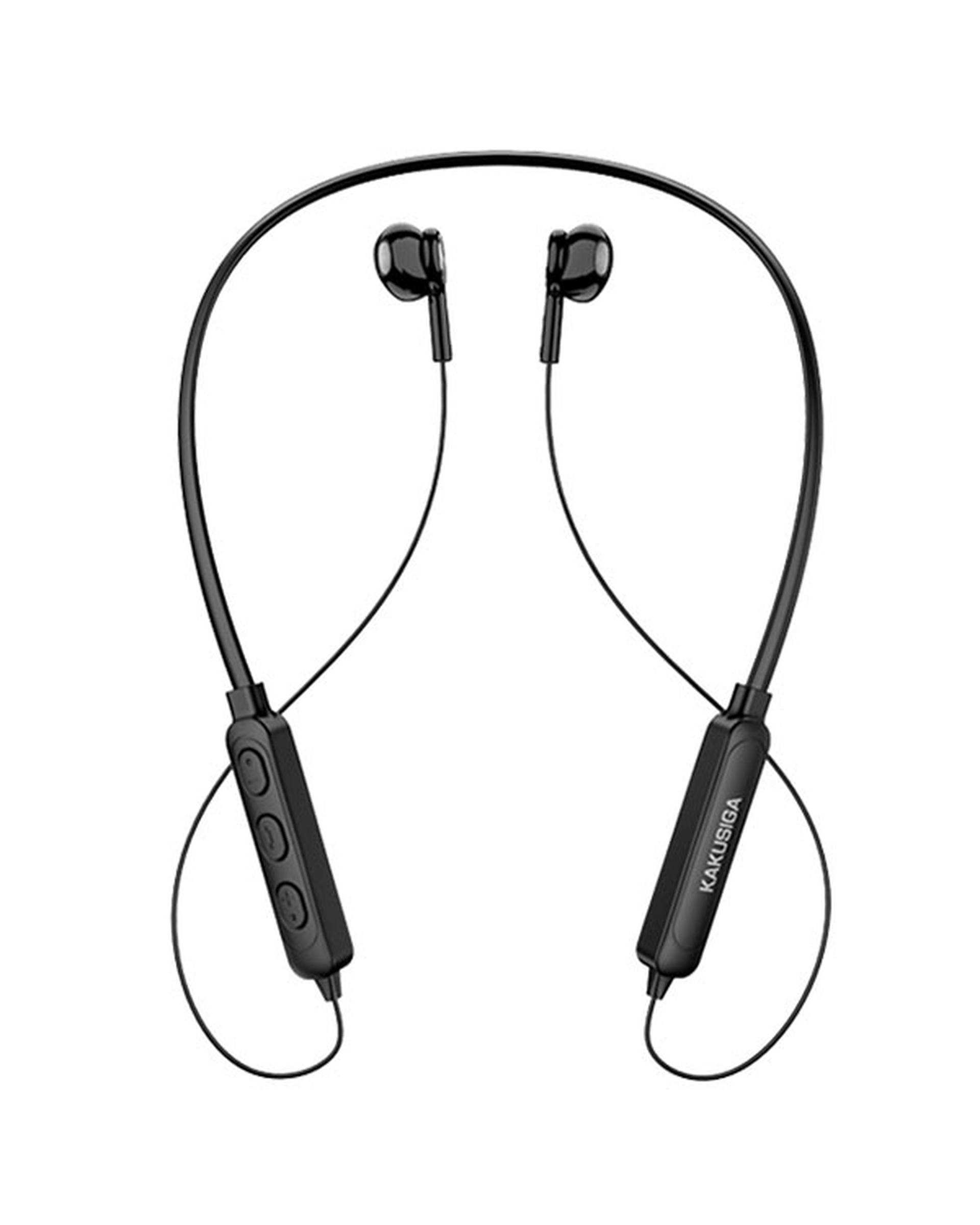 هندزفری گردنی مشکی کاکوسیگا Kakusiga مدل KSC-730