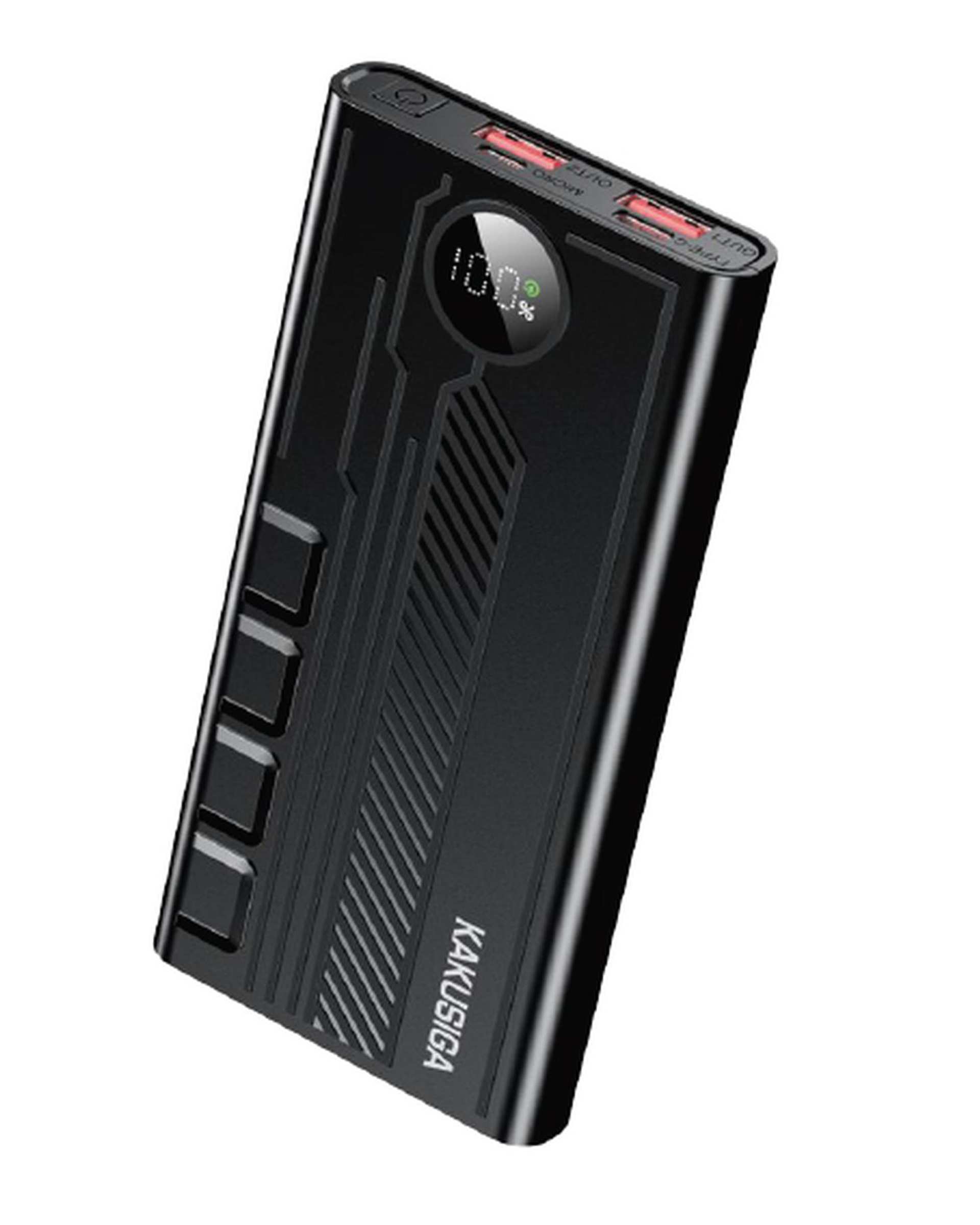 پاوربانک مشکی کاکوسیگا Kakusiga مدل KSC-1094 ظرفیت 10000 میلی آمپر