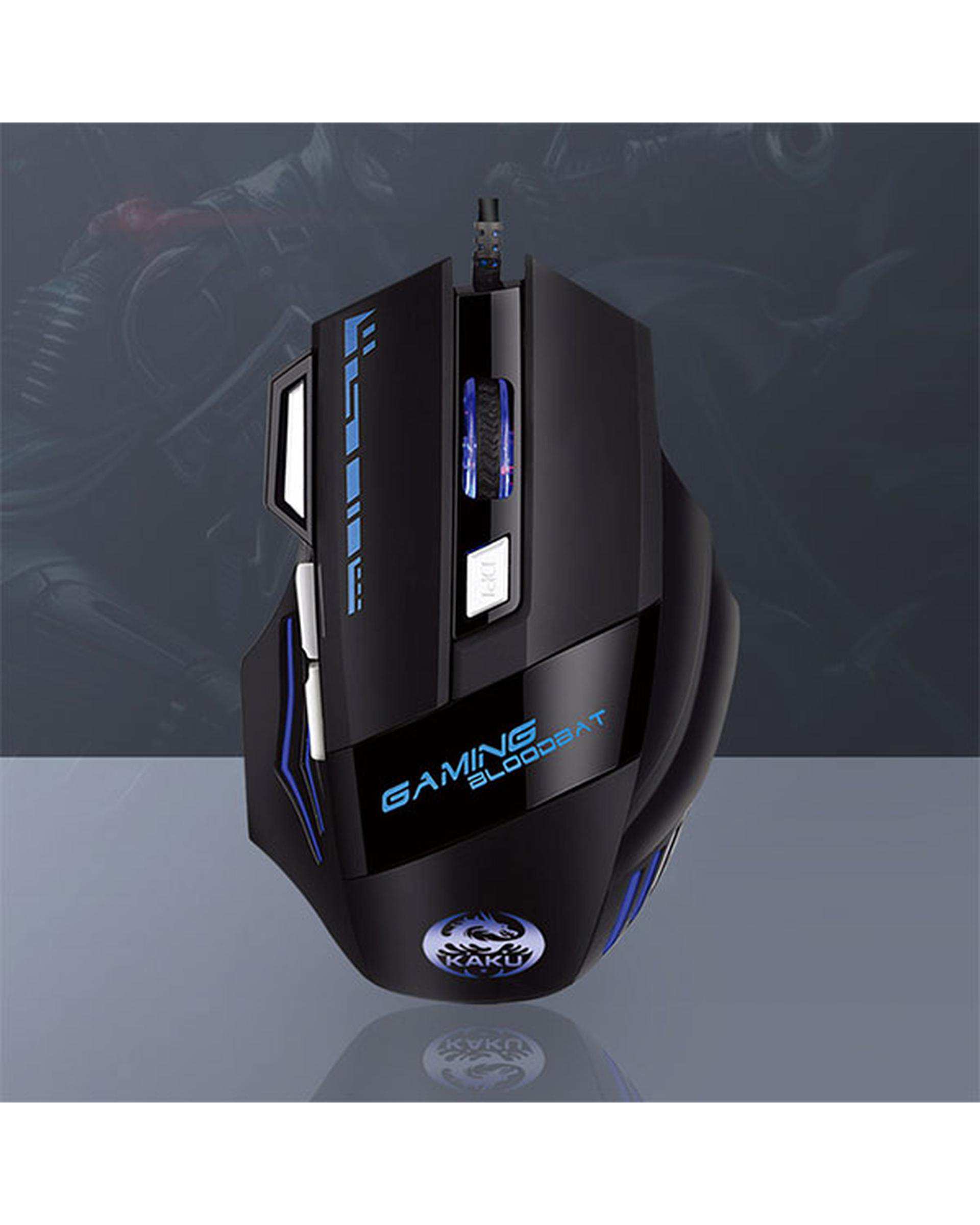 ماوس گیمینگ مشکی کاکوسیگا Kakusiga مدل KSC-568